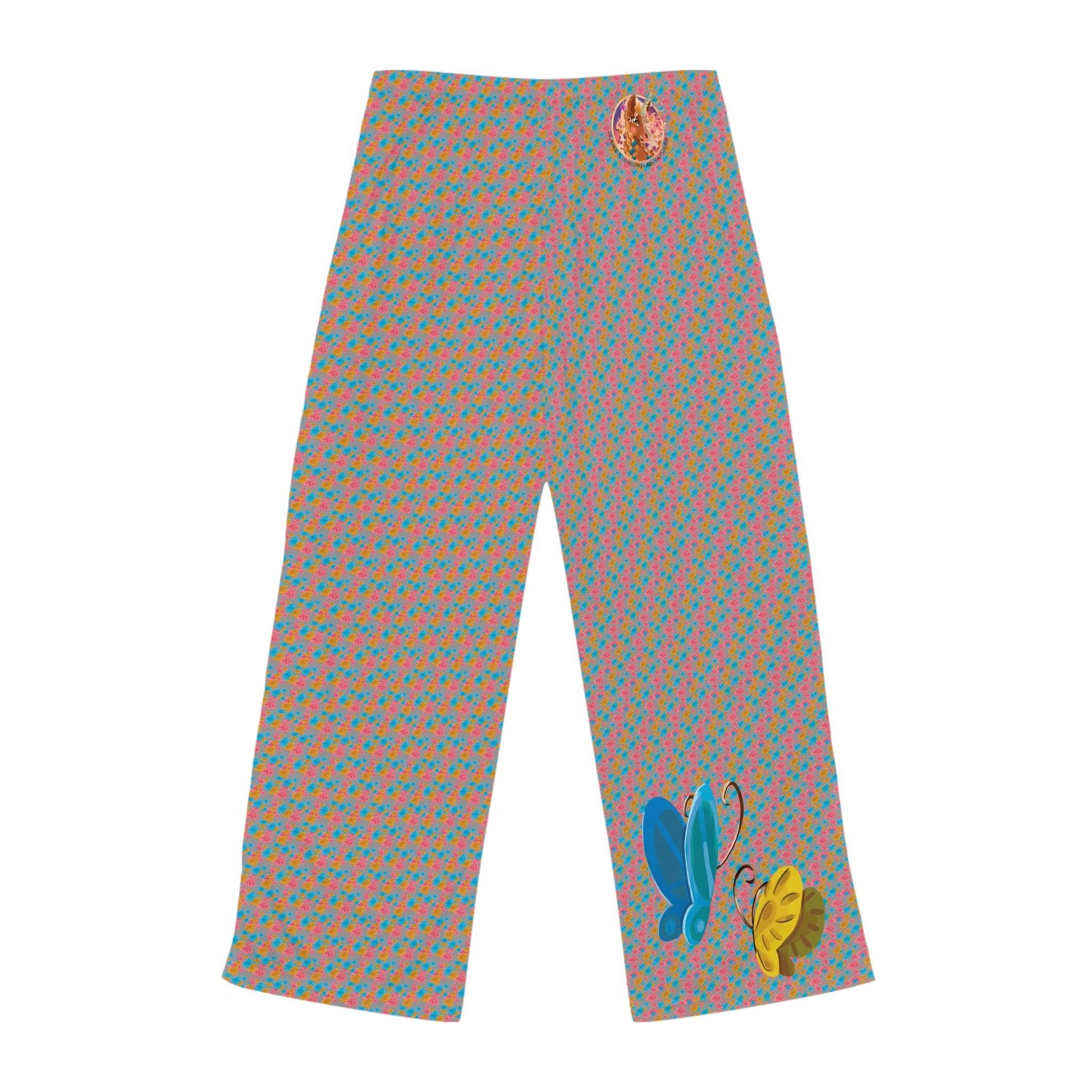 Gwenhwyer Goes Anywhere - Women's Pajama Pants - Claires Unicorn Adventures