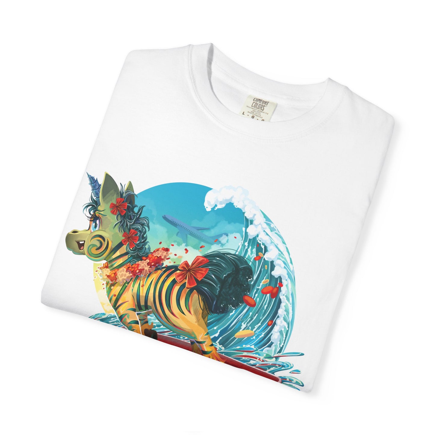 LeeNeigh Goes Surfing Unisex T-shirt