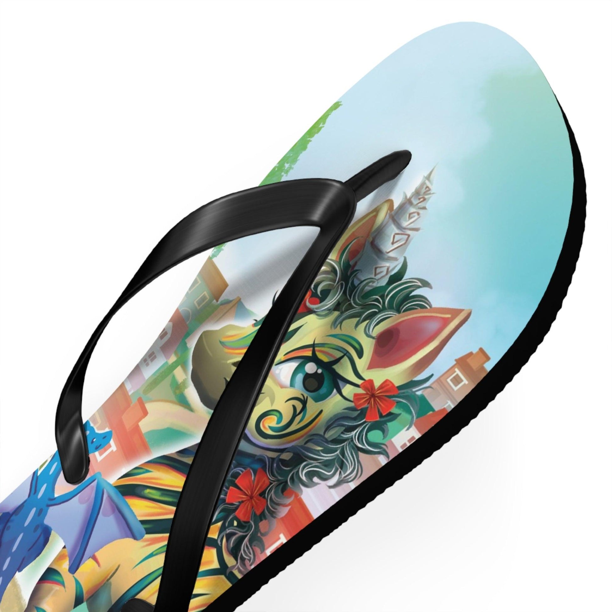 LeeNeigh Flip Flops - Claires Unicorn Adventures