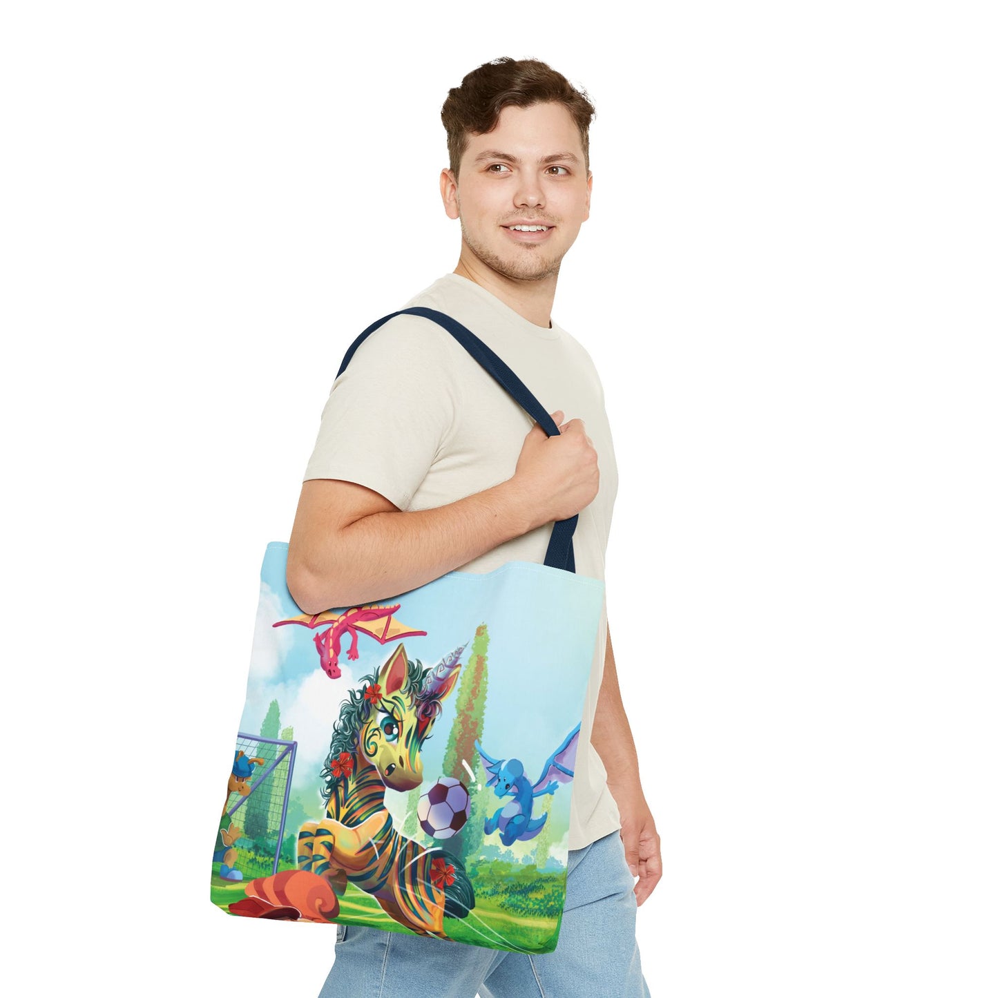 LeeNeigh Soccer Tote Bag