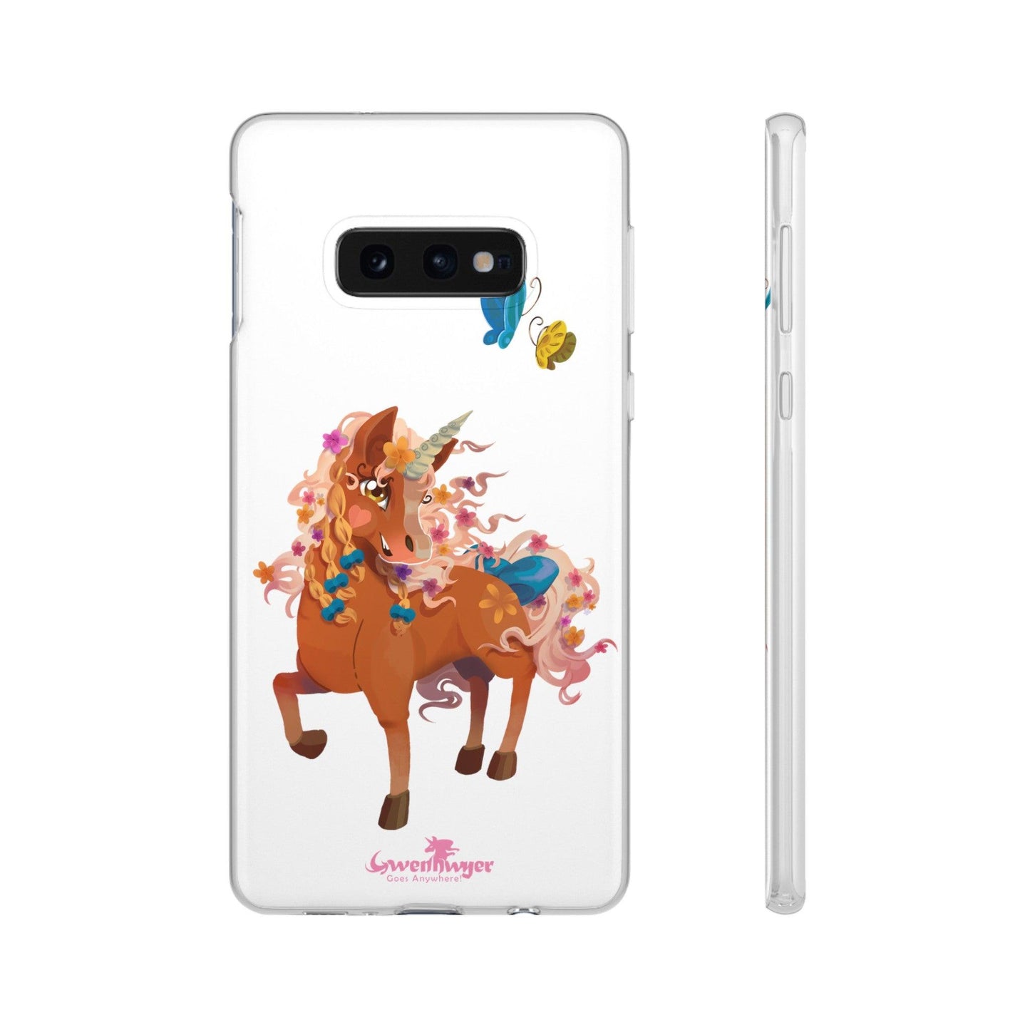 Gwenhwyer Flexi Case - Claires Unicorn Adventures