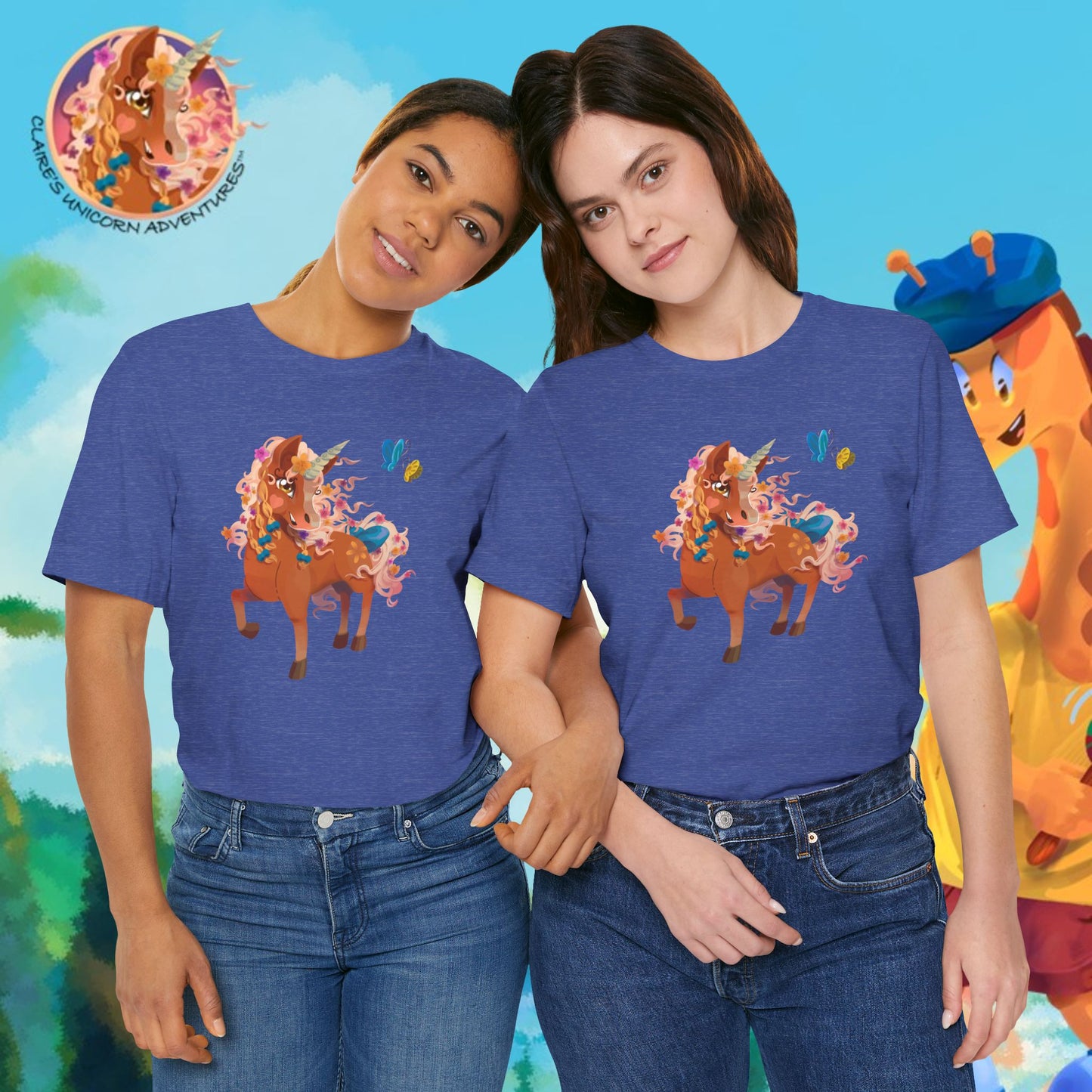 Gwenhwyer Unisex Jersey Short Sleeve Tee