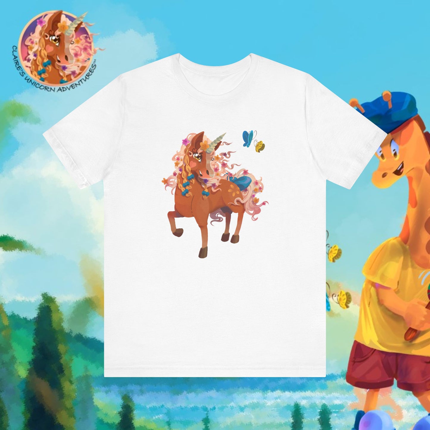 Gwenhwyer Unisex Jersey Short Sleeve Tee