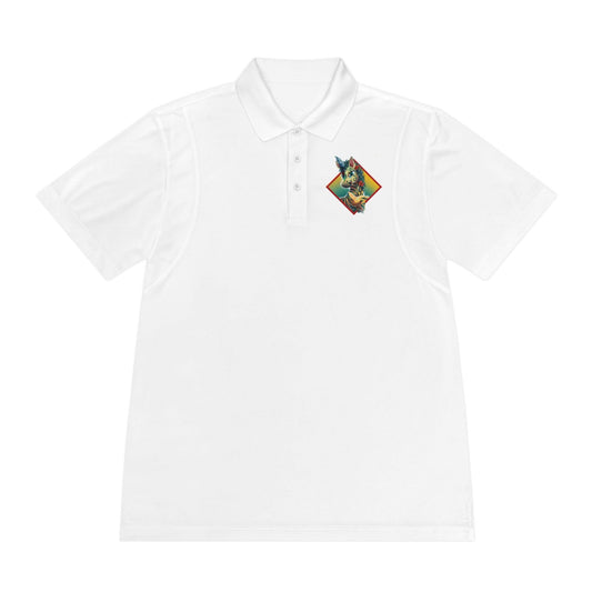 LeeNeigh Sport Polo Shirt (Men's Sizing) - Claires Unicorn Adventures