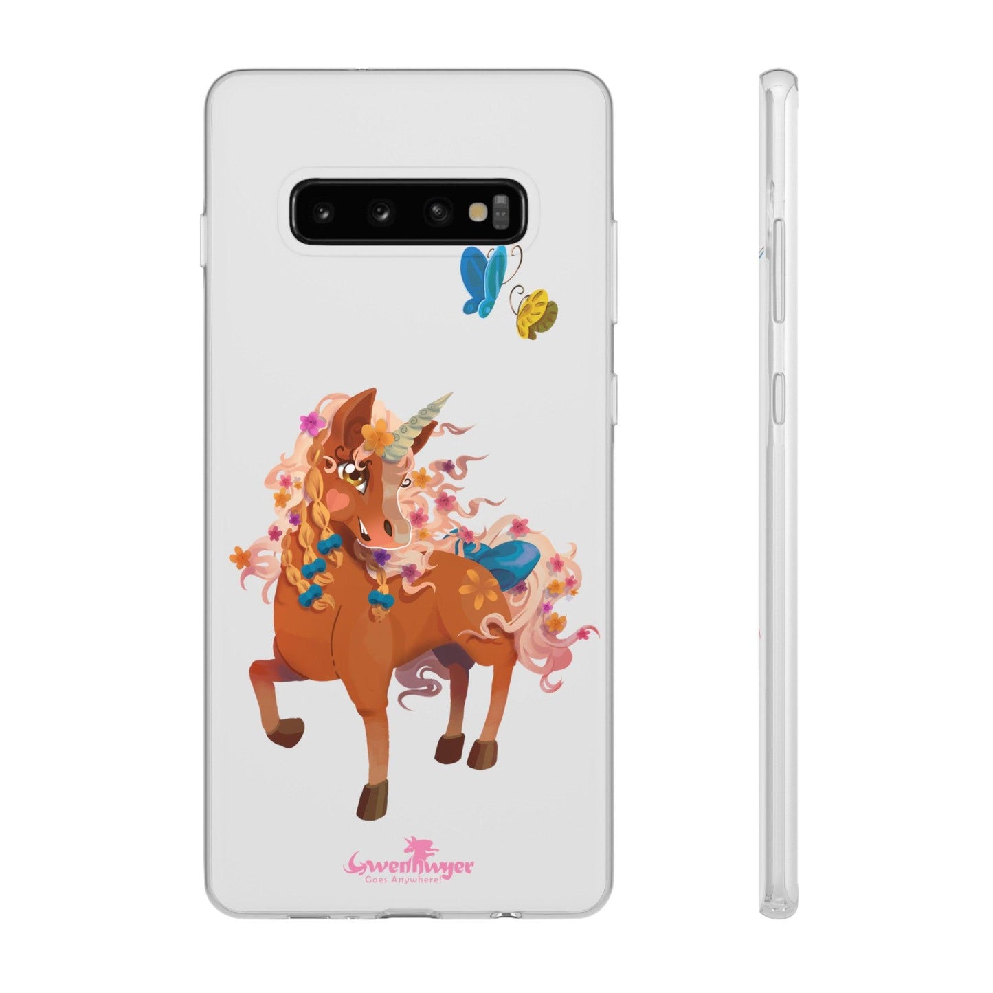 Gwenhwyer Flexi Case - Claires Unicorn Adventures