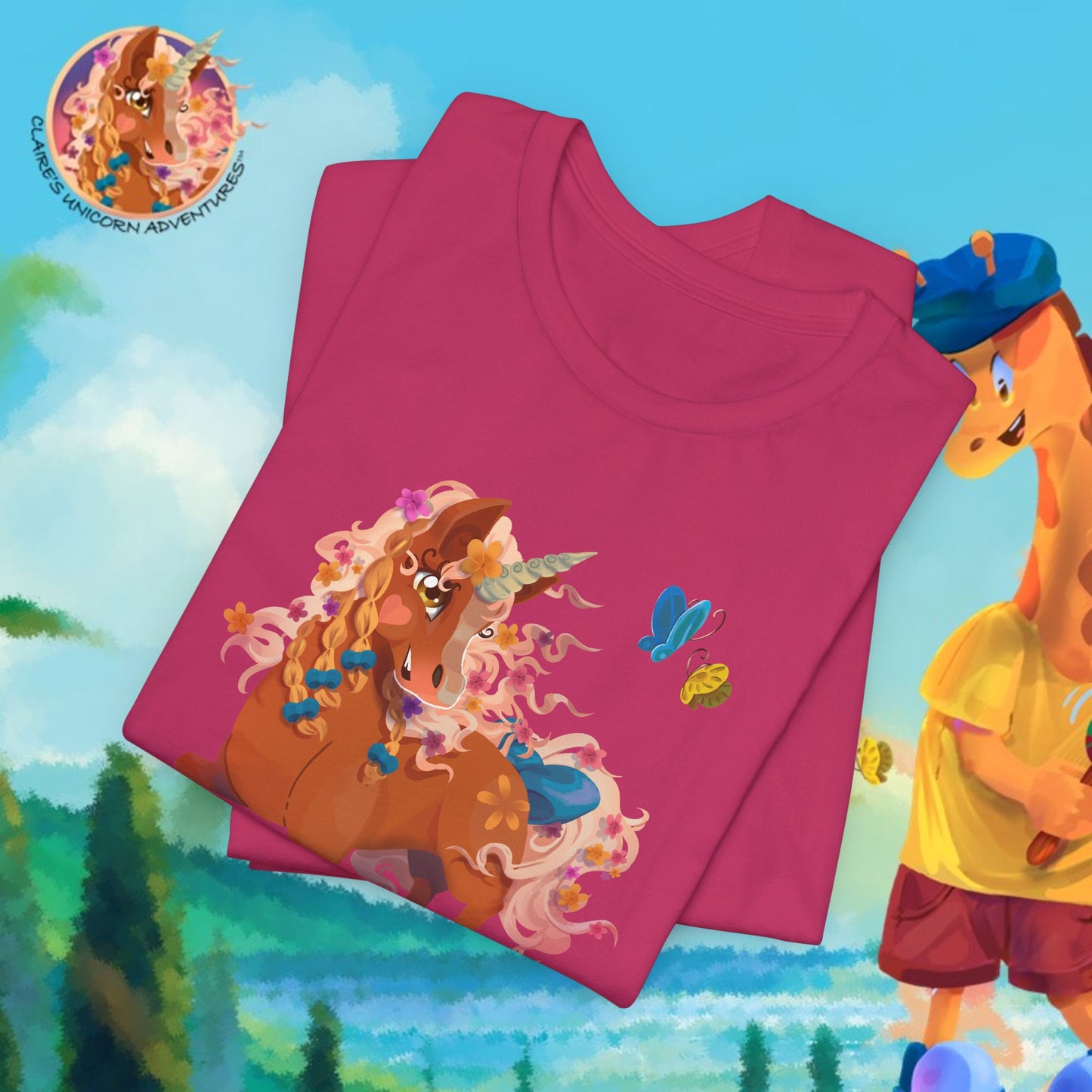 Gwenhwyer Unisex Jersey Short Sleeve Tee