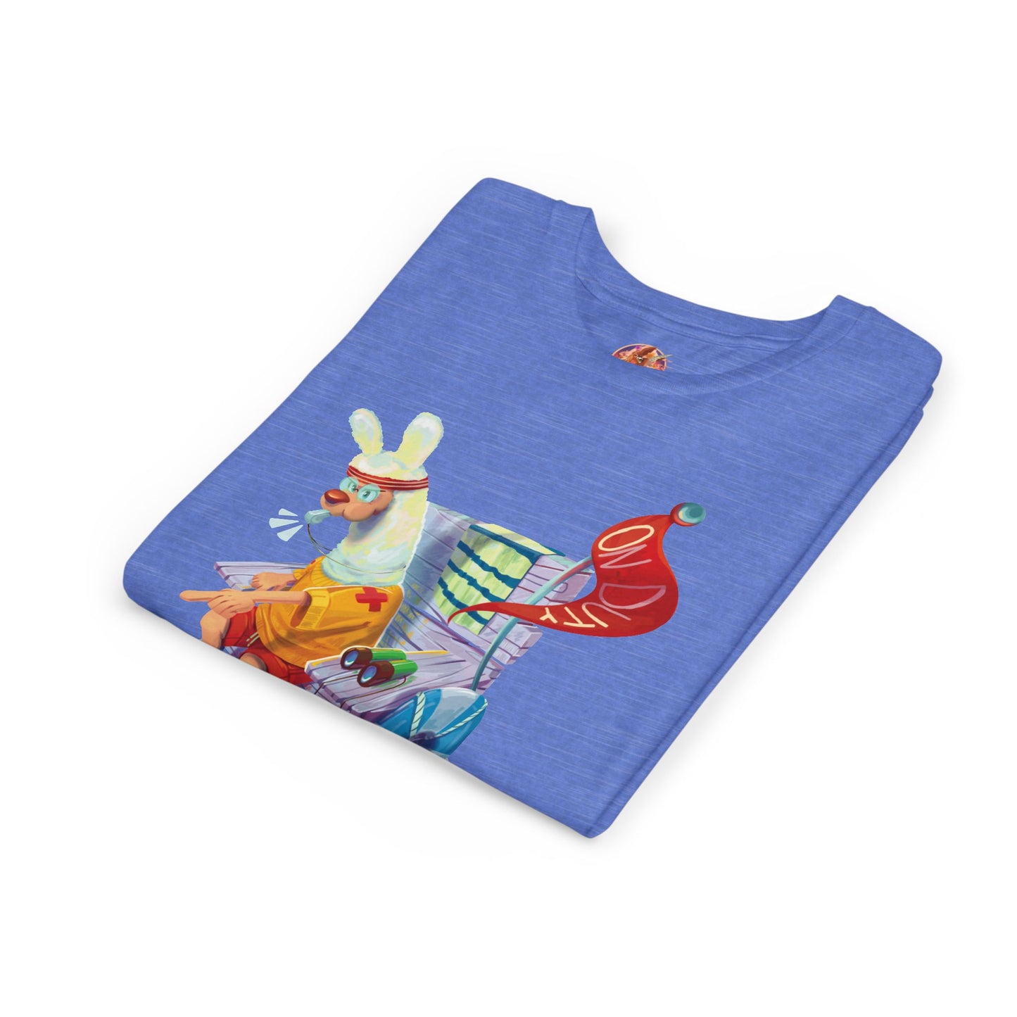 Larry the Llama Plays Lifeguard Kids T-Shirt