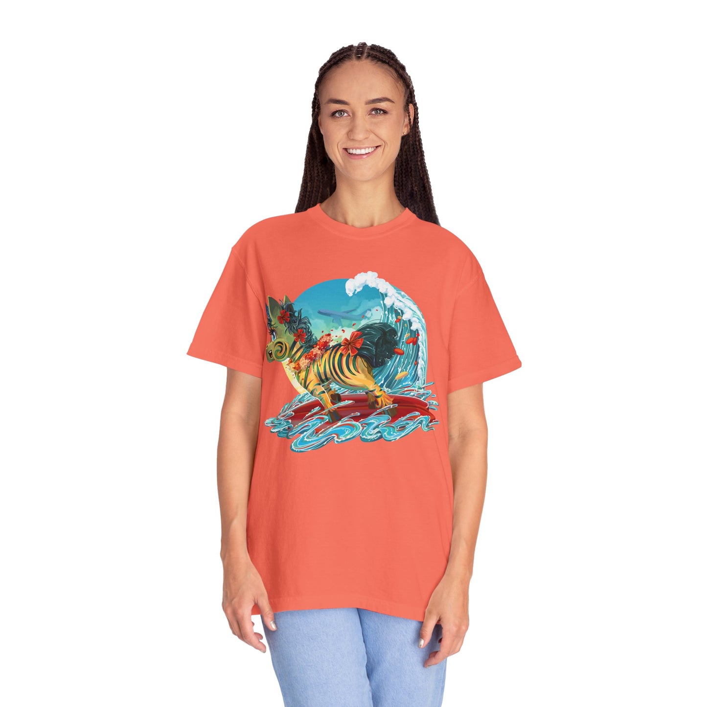 LeeNeigh Goes Surfing Unisex T-shirt