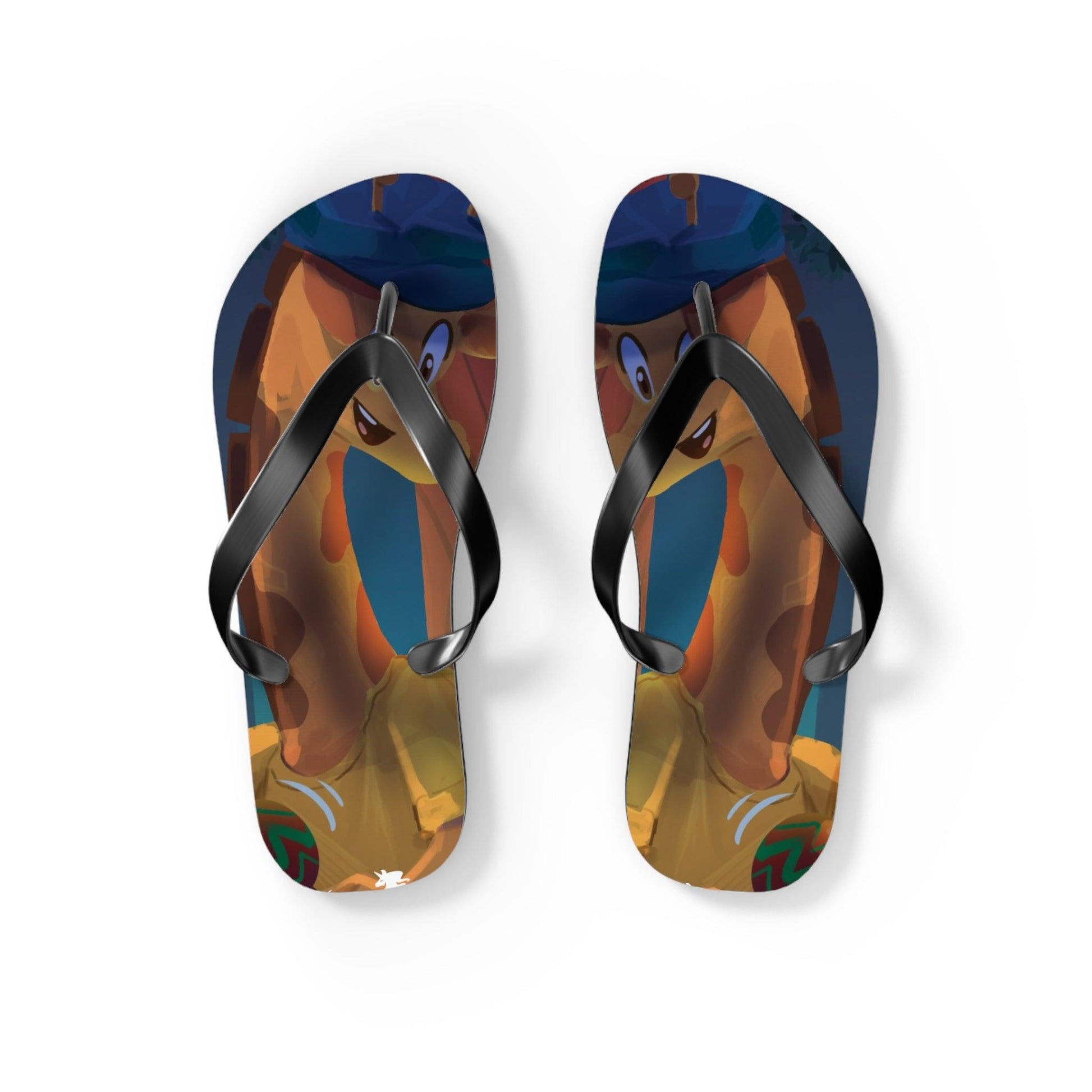 Clippity Clop Giraffe Flip Flops - Claires Unicorn Adventures