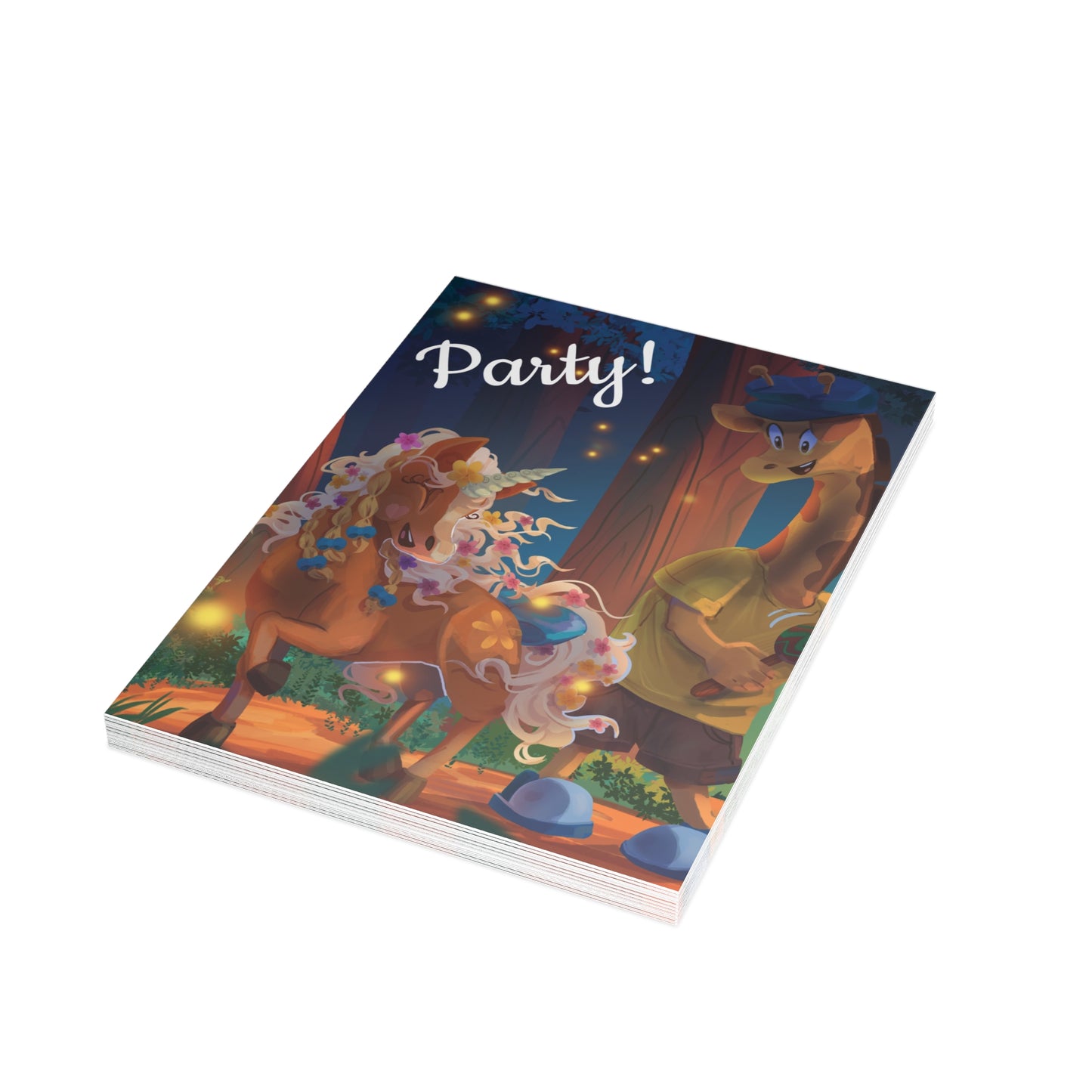 Gwenhwyer Party Invitation Postcard Bundles (envelopes not included)