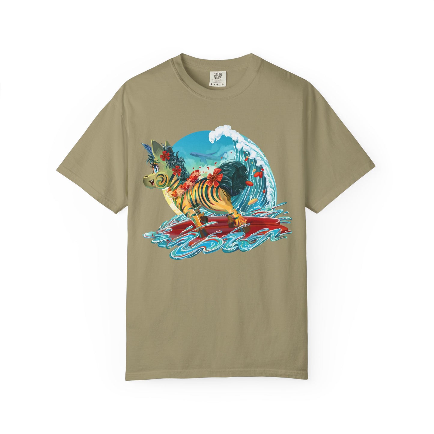 LeeNeigh Goes Surfing Unisex T-shirt