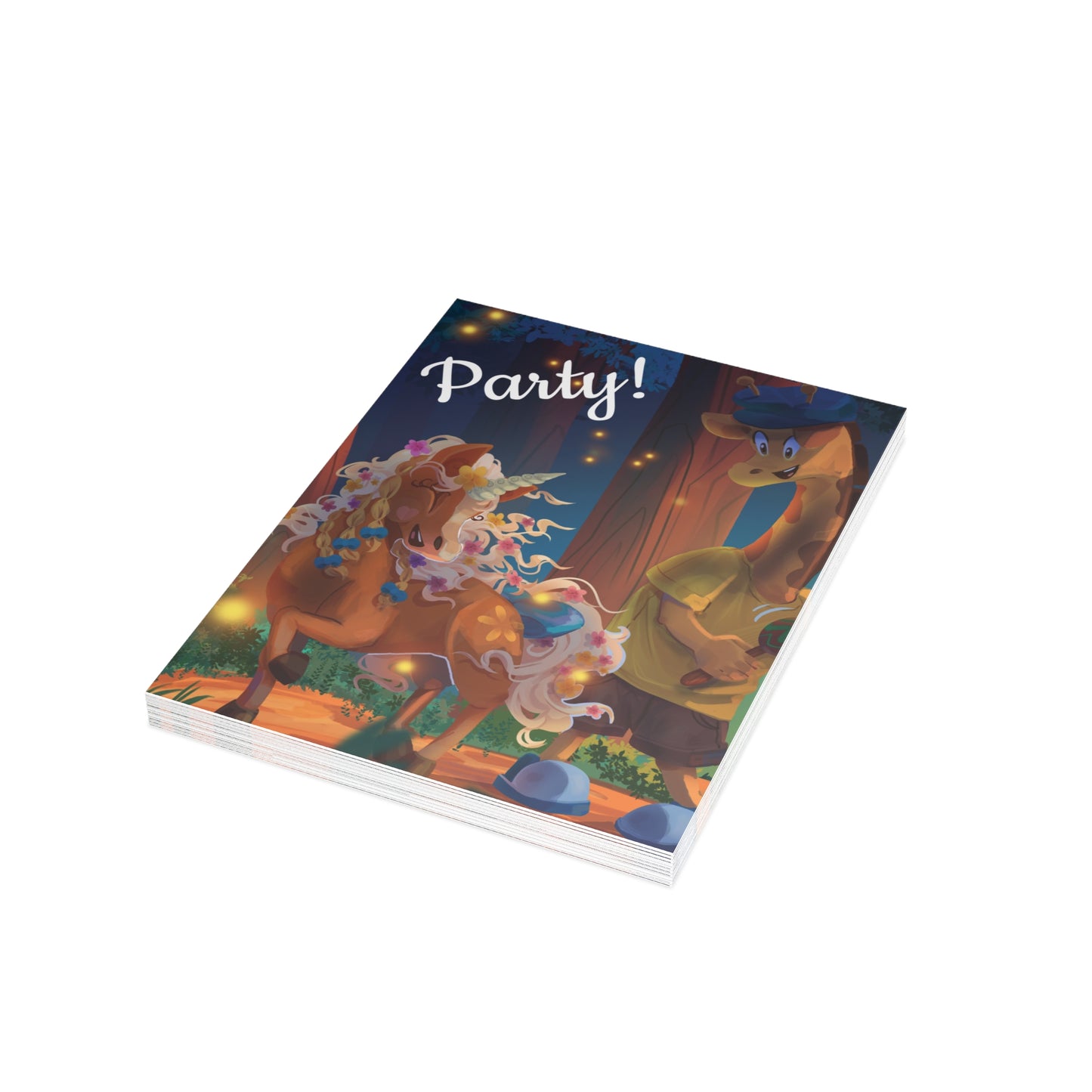 Gwenhwyer Party Invitation Postcard Bundles (envelopes not included)