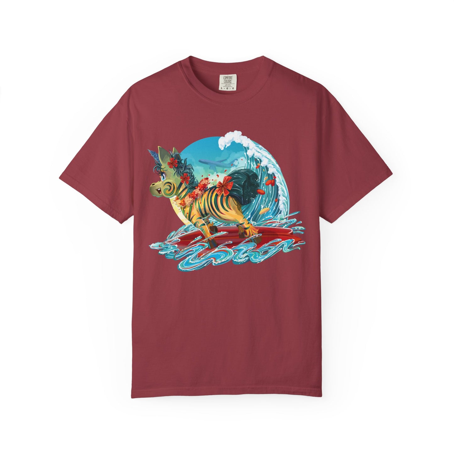 LeeNeigh Goes Surfing Unisex T-shirt
