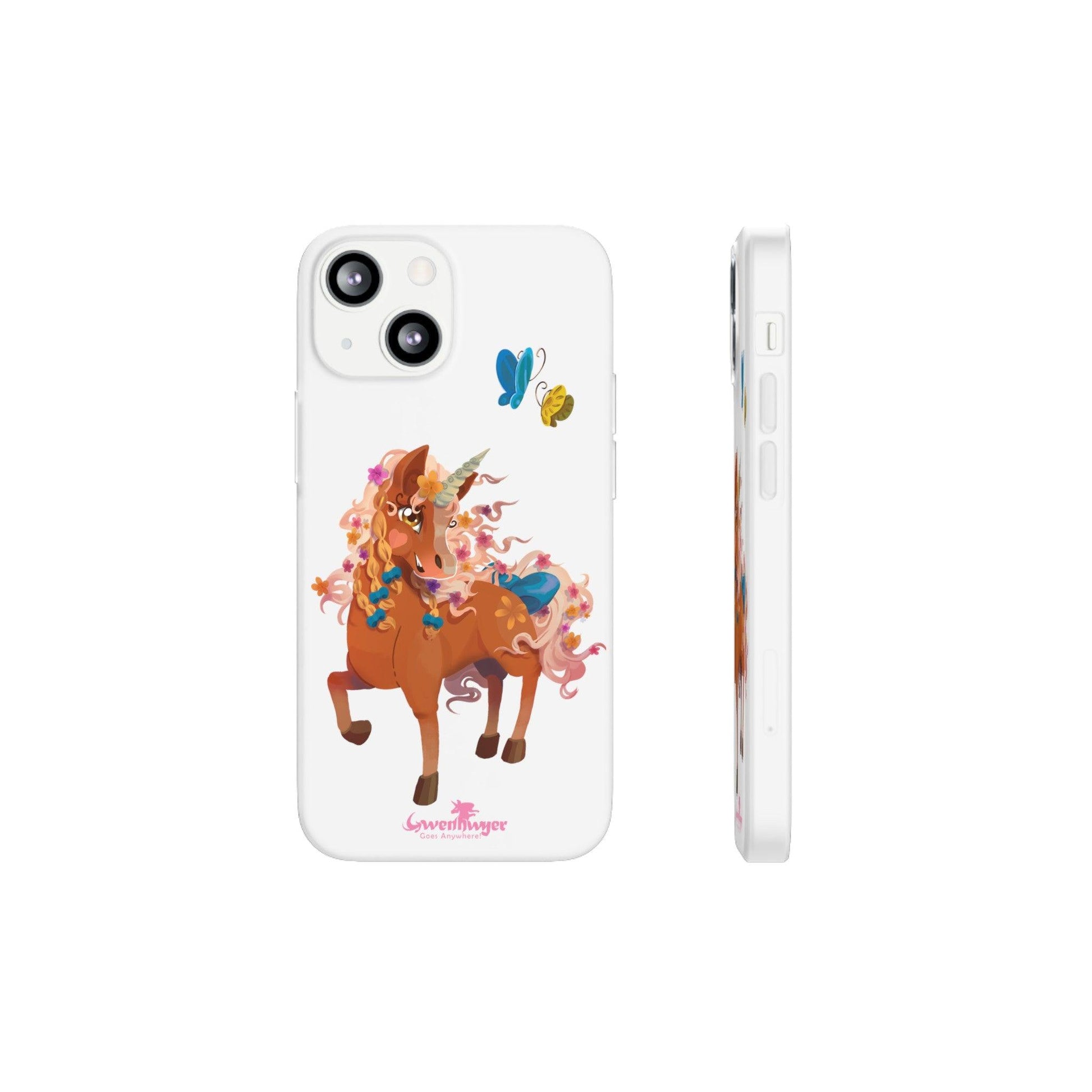 Gwenhwyer Flexi Case - Claires Unicorn Adventures