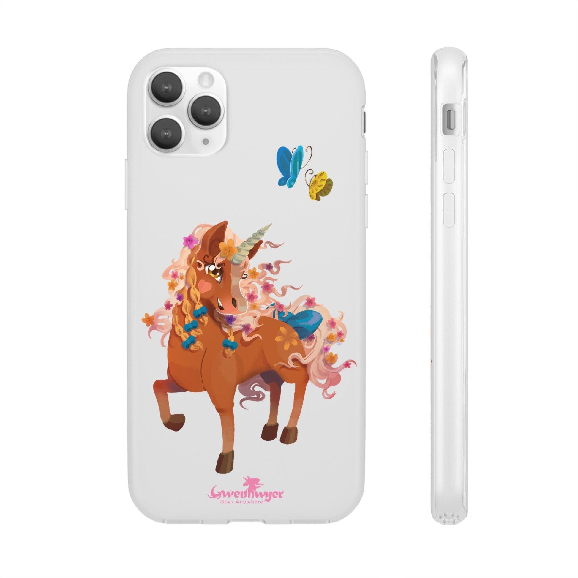 Gwenhwyer Flexi Case - Claires Unicorn Adventures