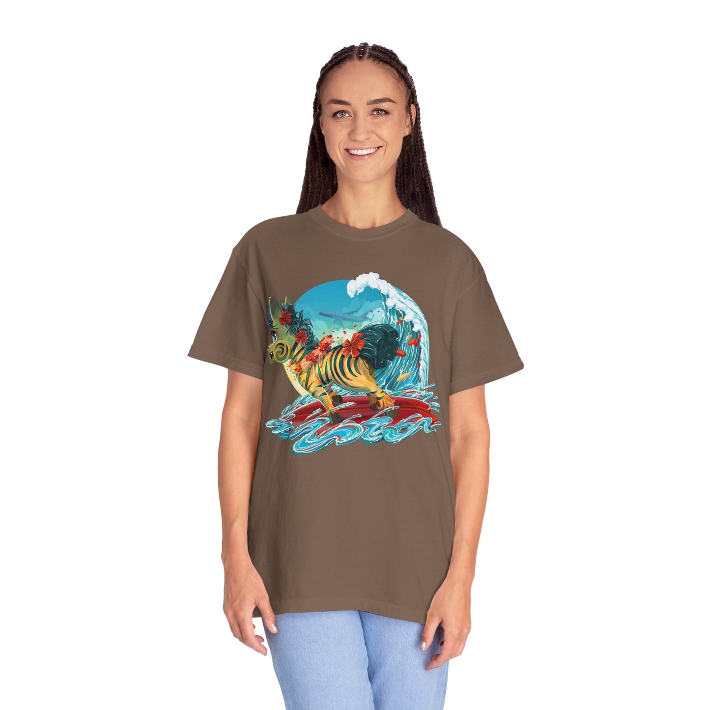 LeeNeigh Goes Surfing Unisex T-shirt