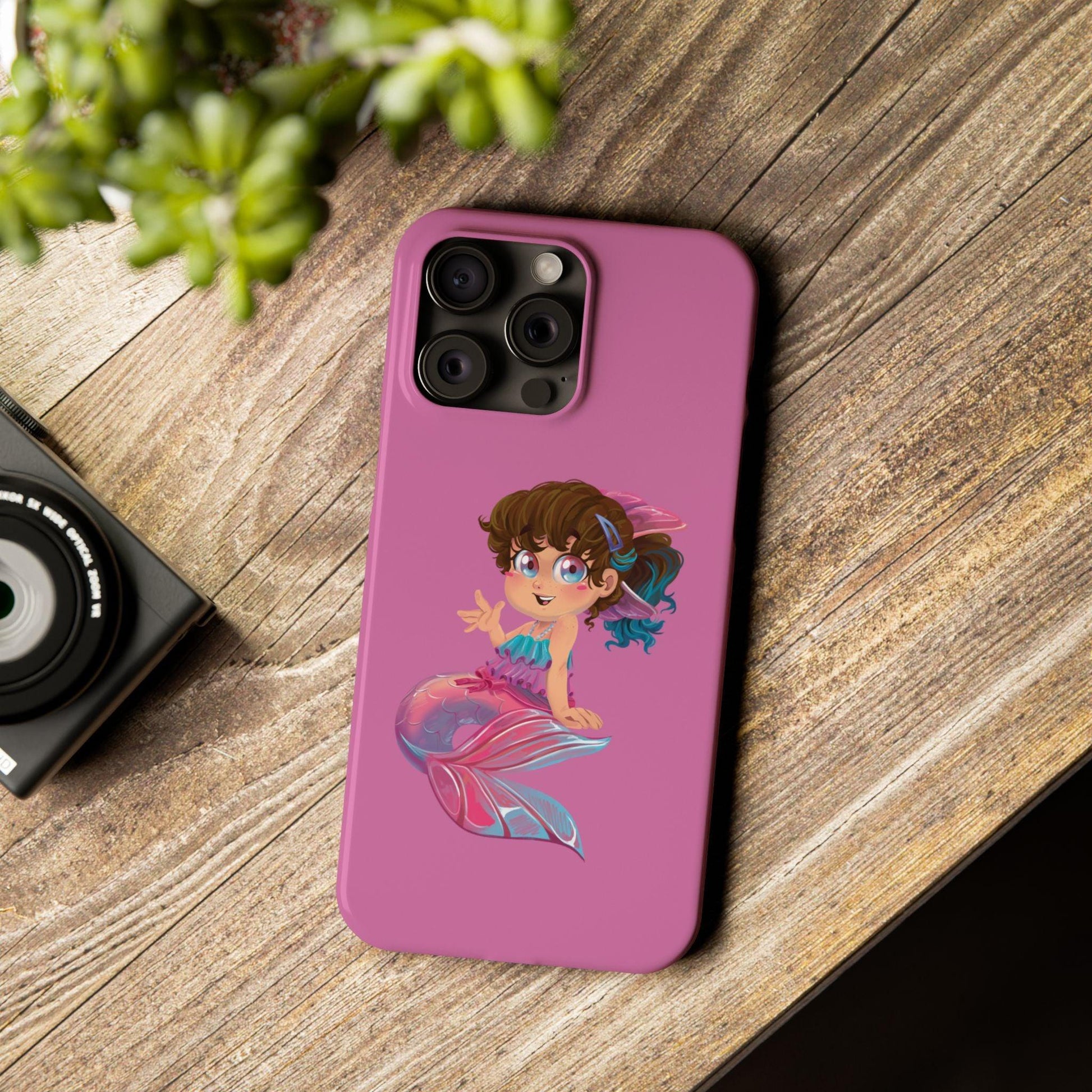 Slim Phone Cases - Claires Unicorn Adventures