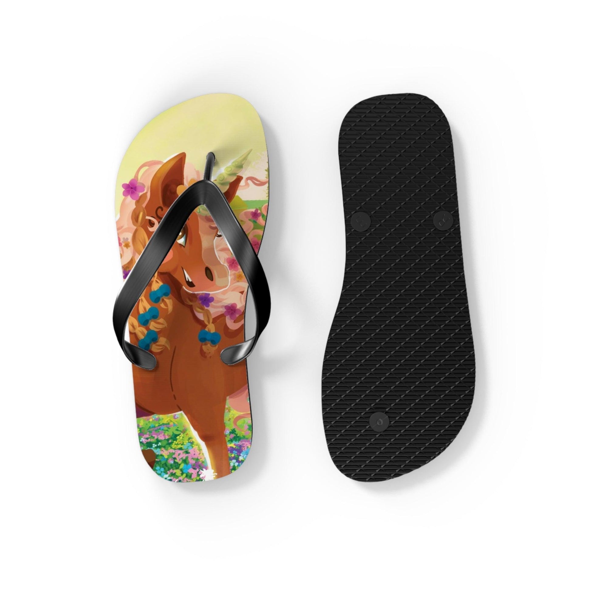 Gwenhwyer Flip Flops - Claires Unicorn Adventures