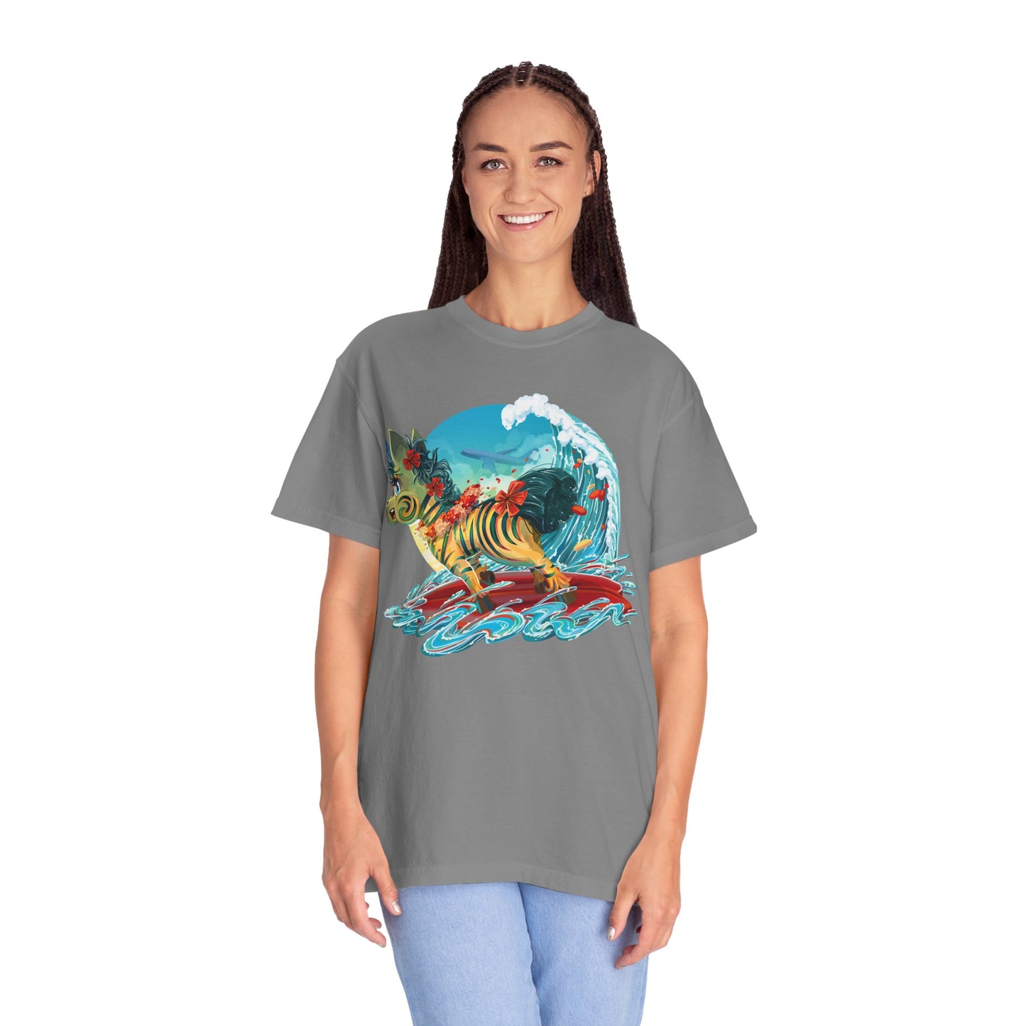LeeNeigh Goes Surfing Unisex T-shirt