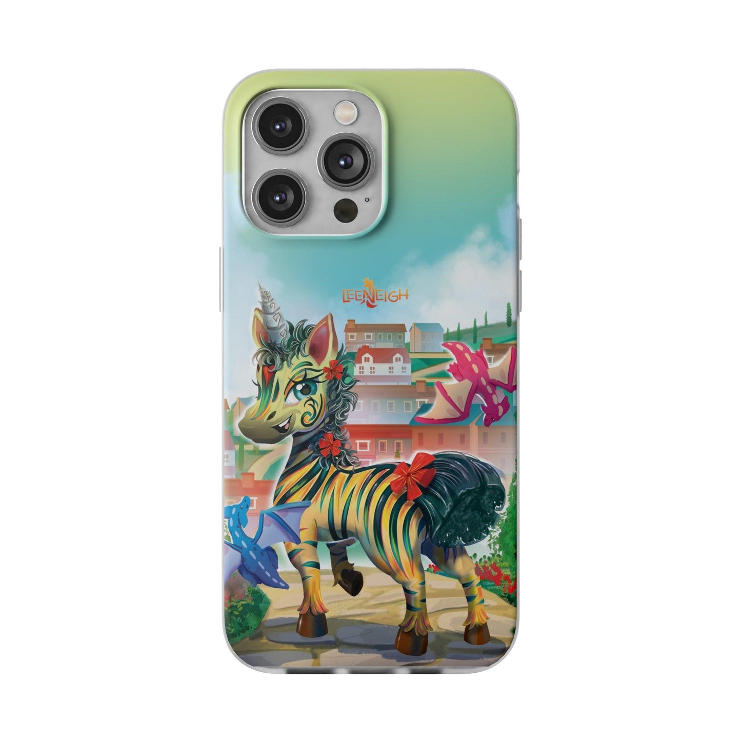 LeeNeigh Flexi Phone Case - Claires Unicorn Adventures