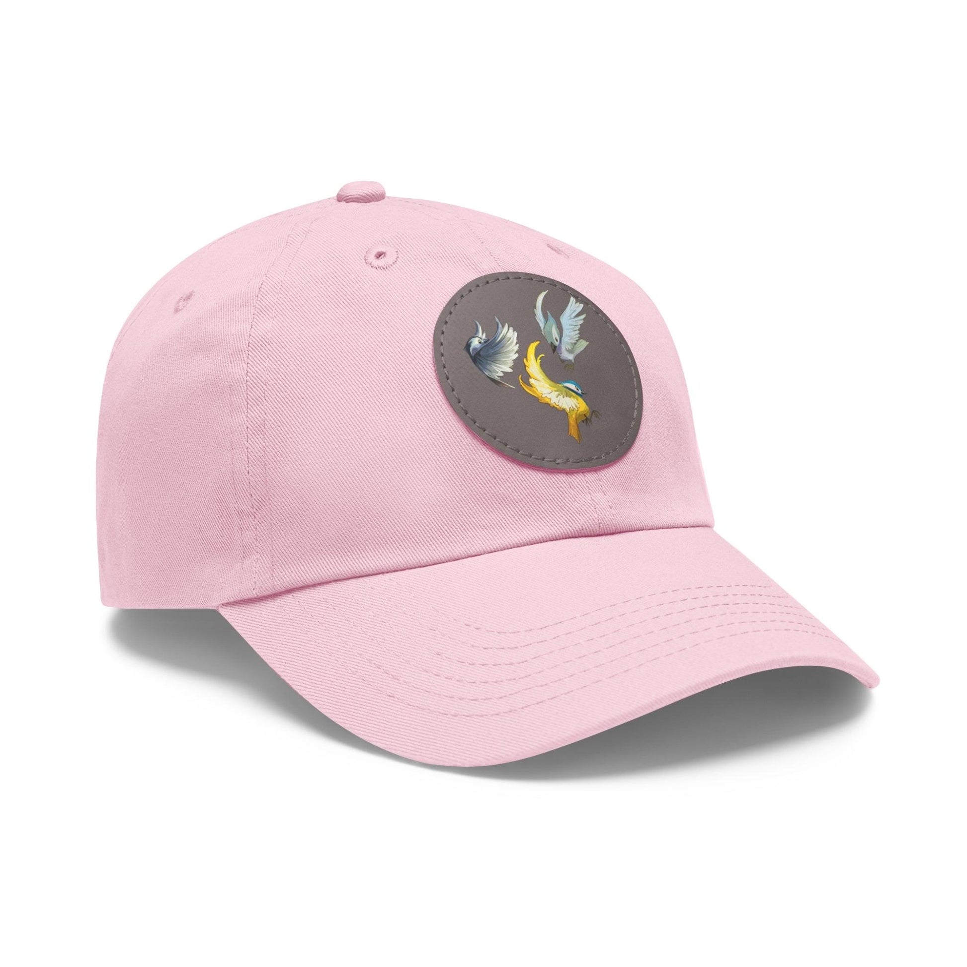 Dad Hat with Leather Patch (Round) - Claires Unicorn Adventures