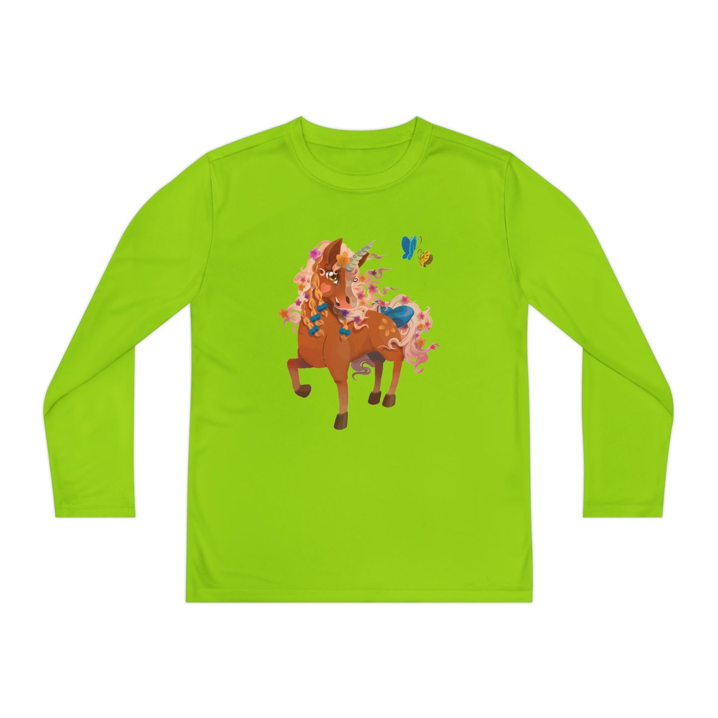 Youth Long Sleeve Tee - Gwenhwyer Unicorn