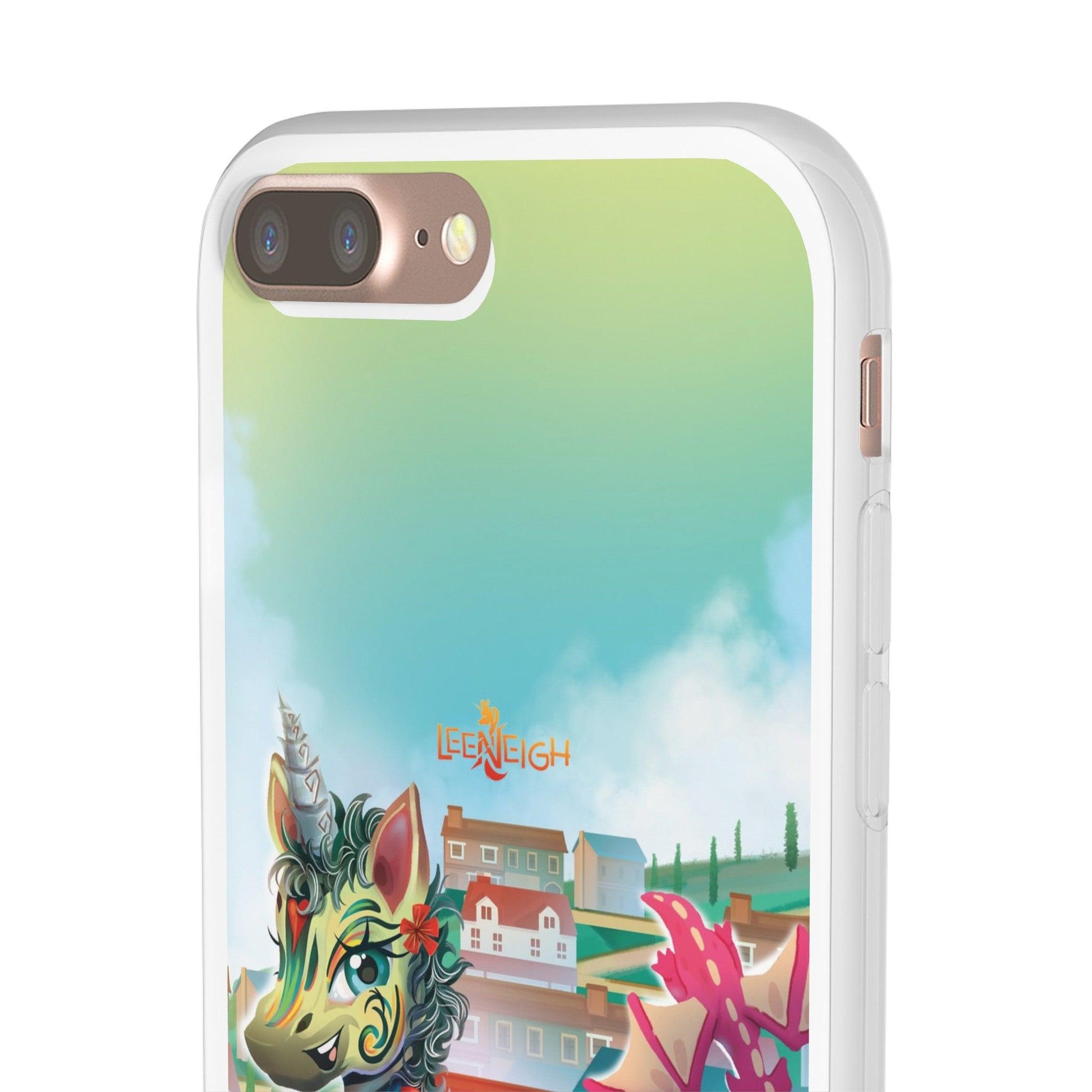 LeeNeigh Flexi Phone Case - Claires Unicorn Adventures