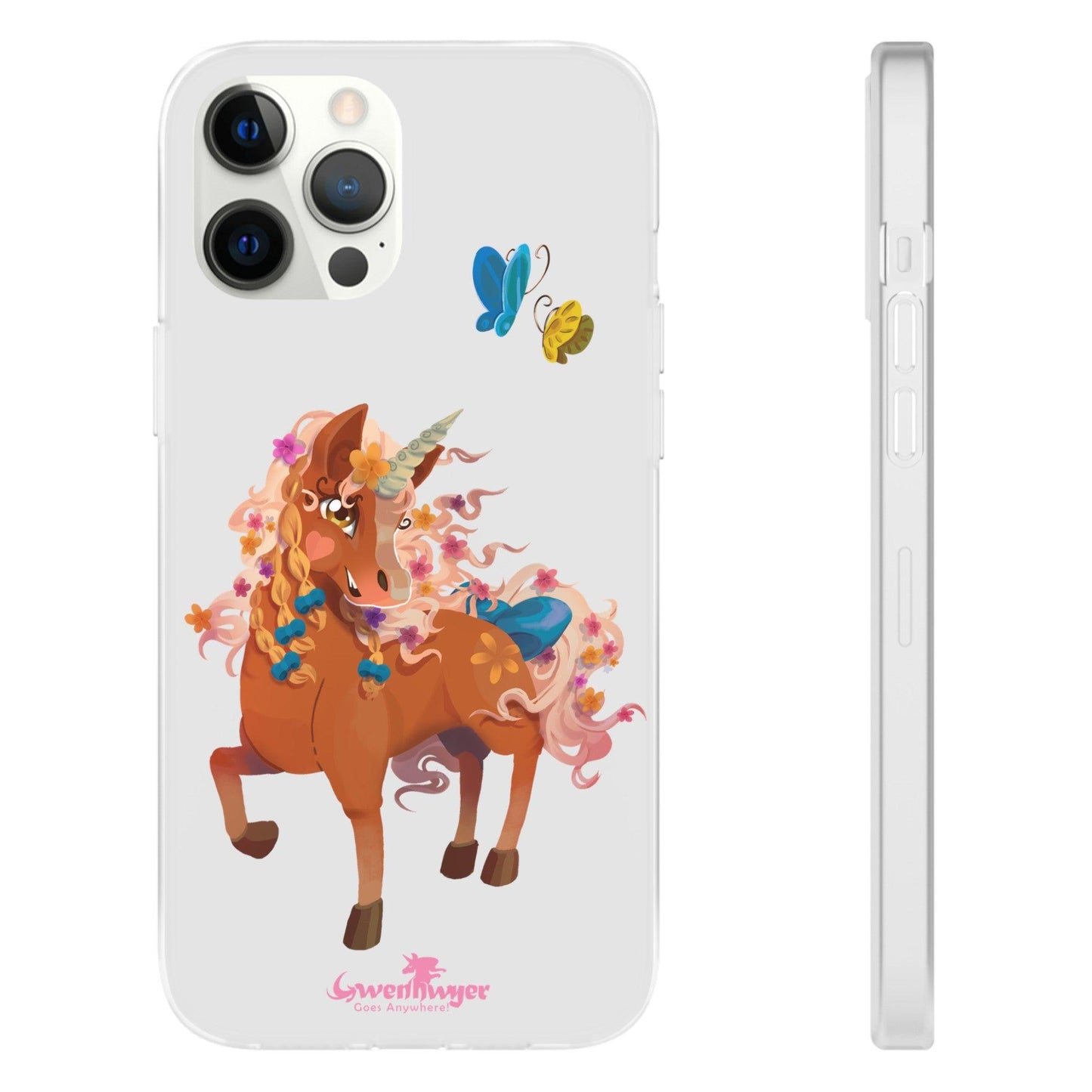 Gwenhwyer Flexi Case - Claires Unicorn Adventures