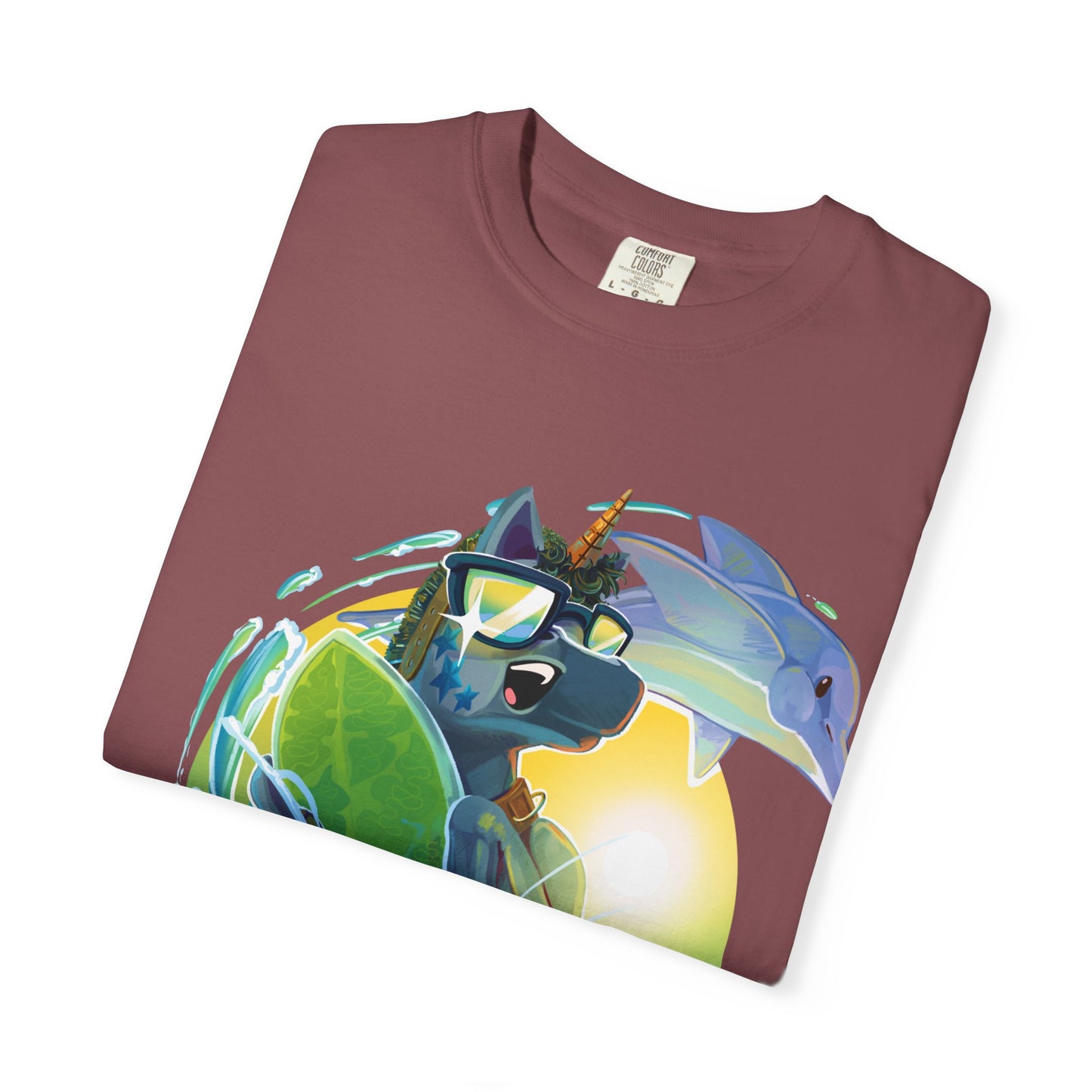 Arty Goes Surfing Unisex T-Shirt