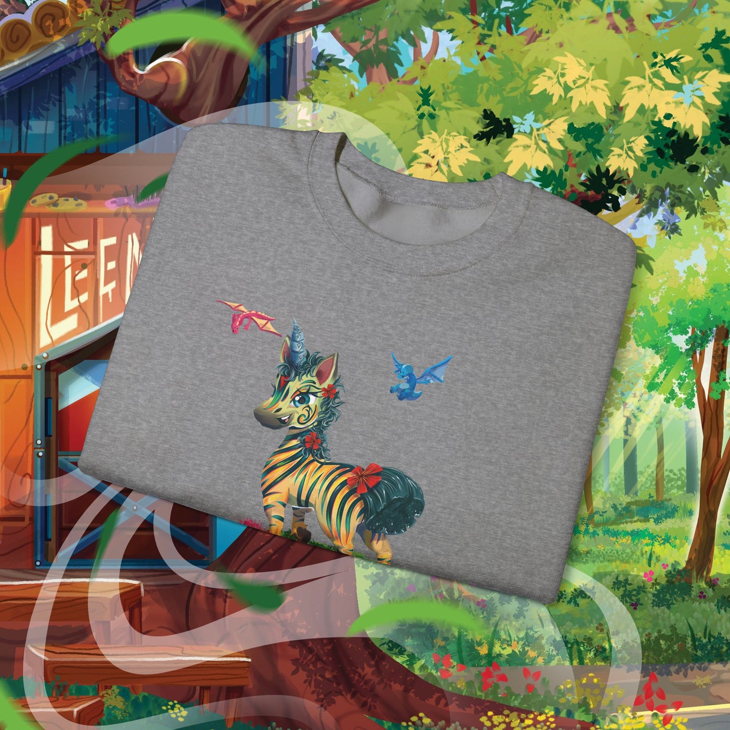 LeeNeigh Unisex Heavy Blend™ Crewneck Sweatshirt