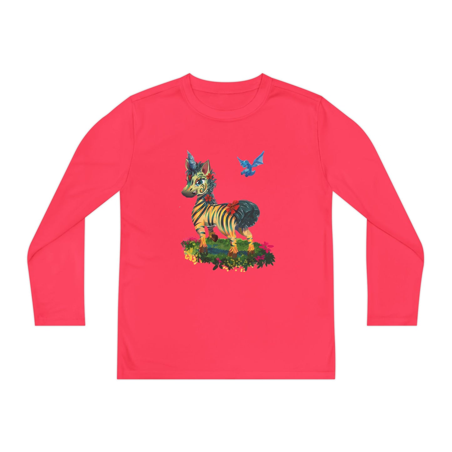 Long Sleeve Youth Tee - LeeNeigh Unicorn