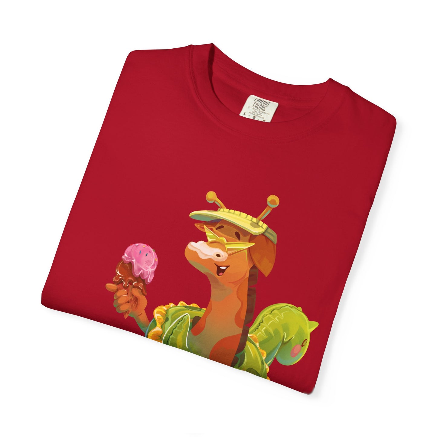 Clippity Clop Giraffe in a Pool Unisex T-shirt