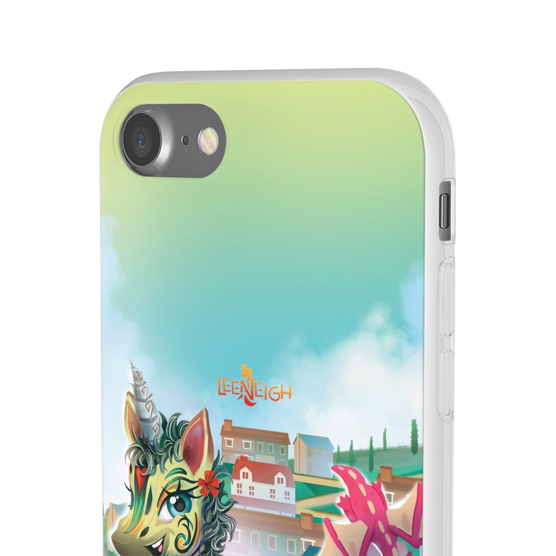 LeeNeigh Flexi Phone Case - Claires Unicorn Adventures