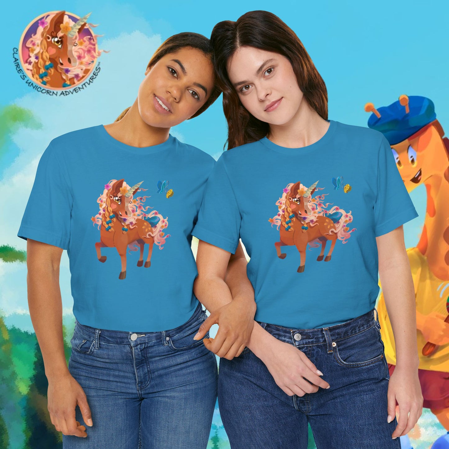 Gwenhwyer Unisex Jersey Short Sleeve Tee