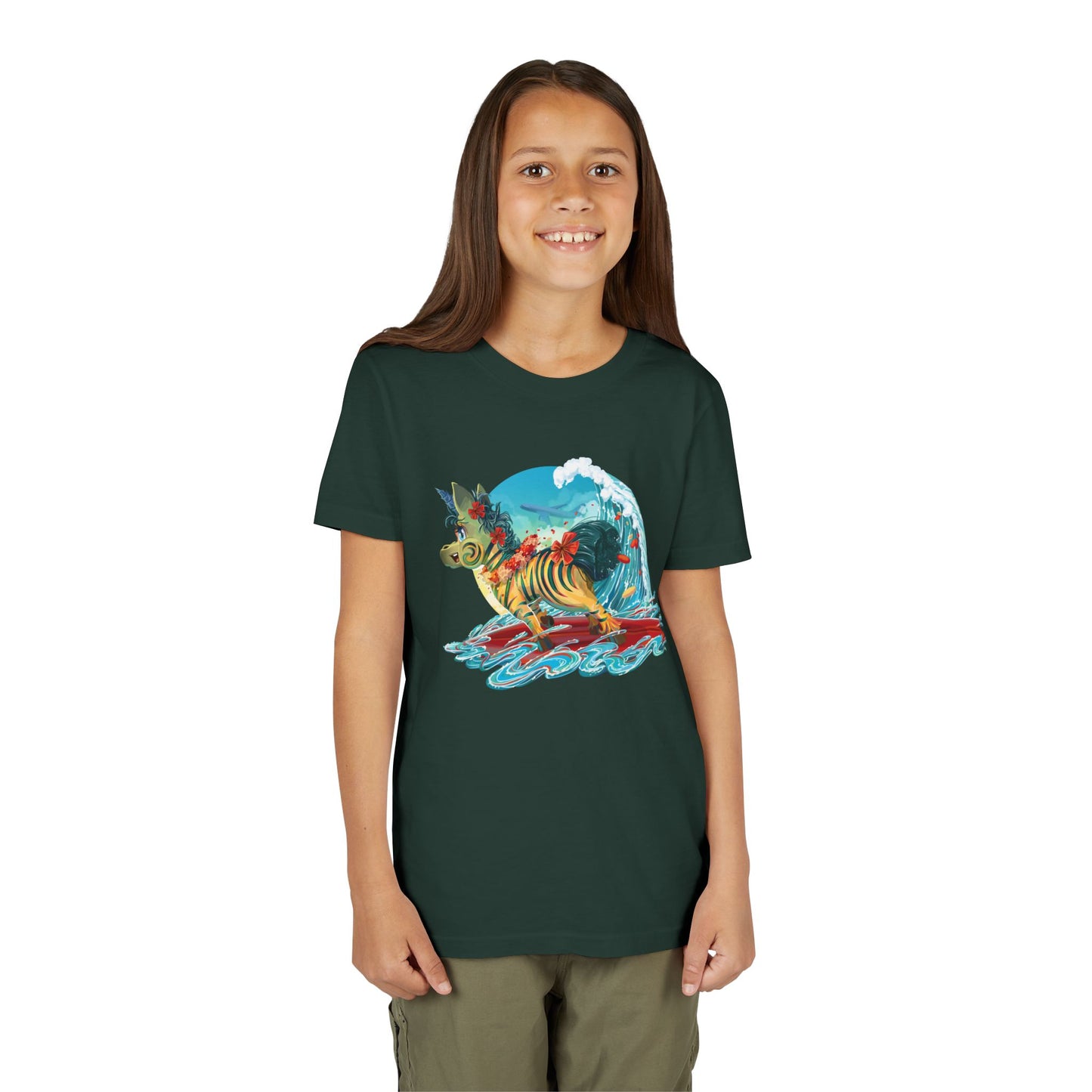 LeeNeigh's Surfing Adventure Kid's T-shirt