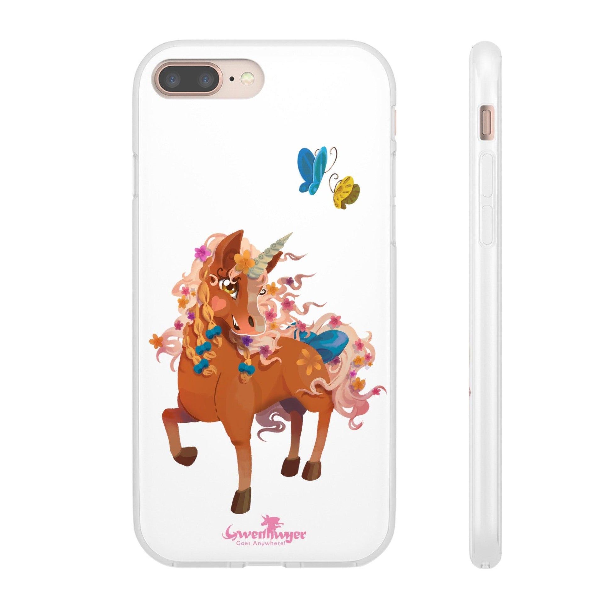 Gwenhwyer Flexi Case - Claires Unicorn Adventures