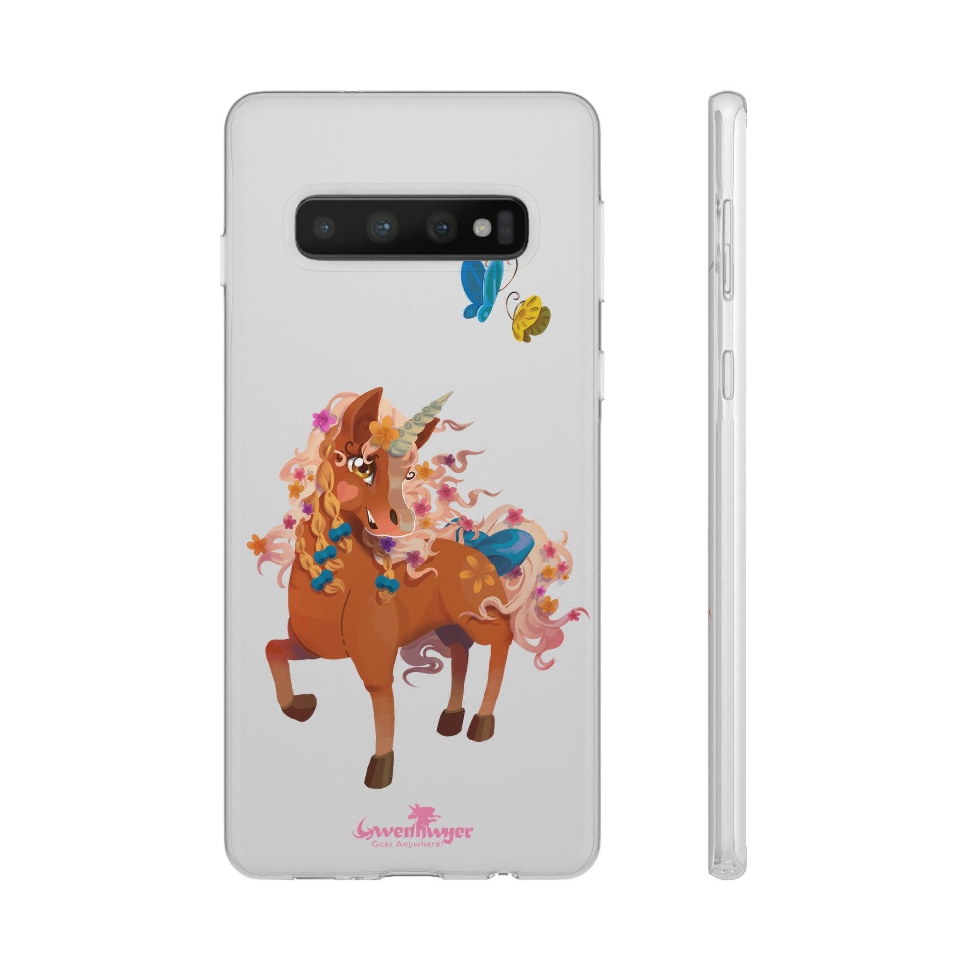 Gwenhwyer Flexi Case - Claires Unicorn Adventures