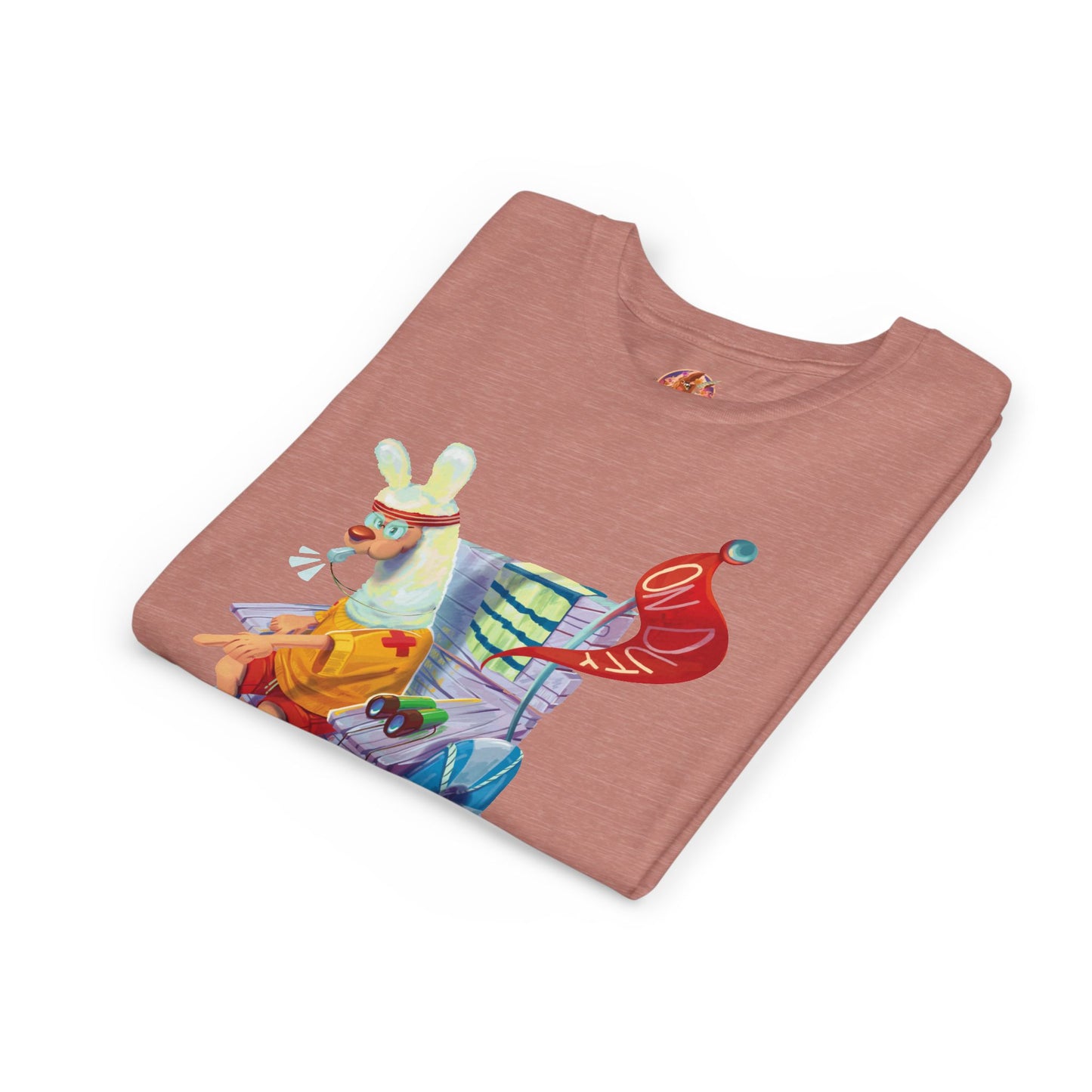 Larry the Llama Plays Lifeguard Kids T-Shirt