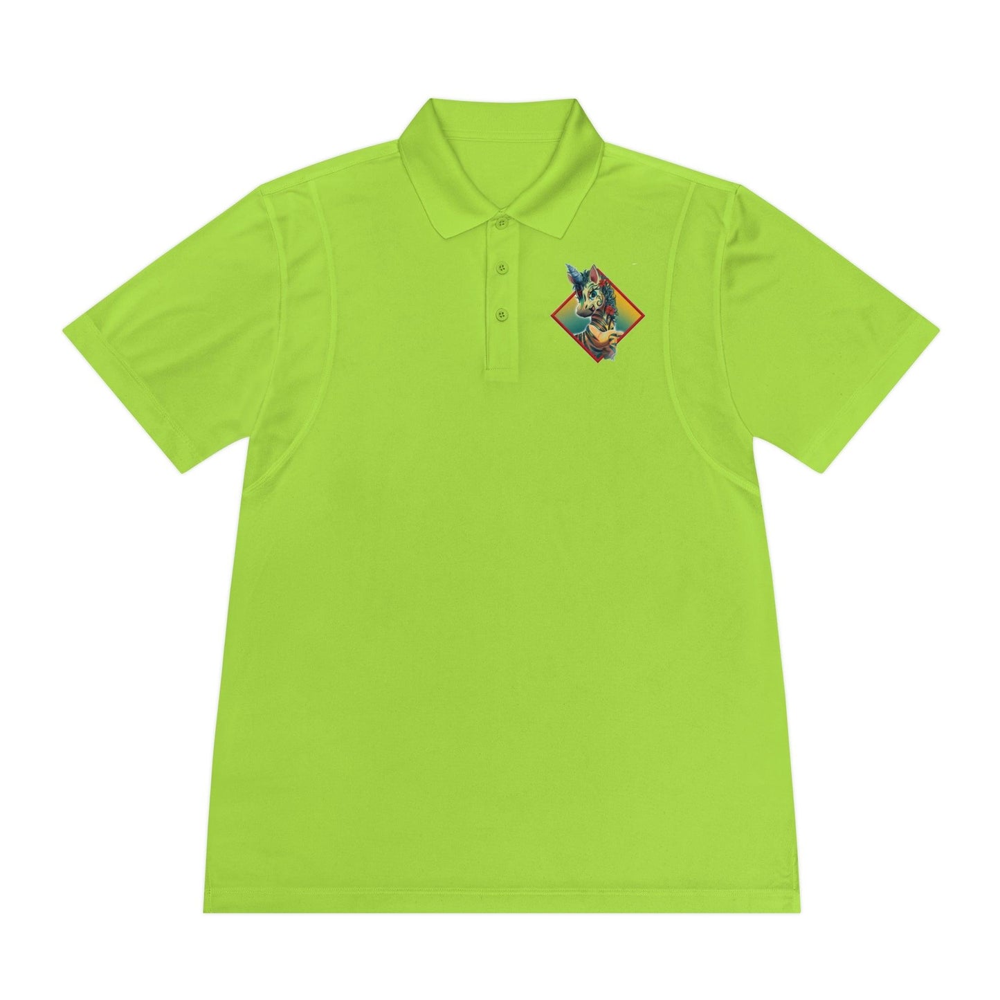 LeeNeigh Sport Polo Shirt (Men's Sizing) - Claires Unicorn Adventures