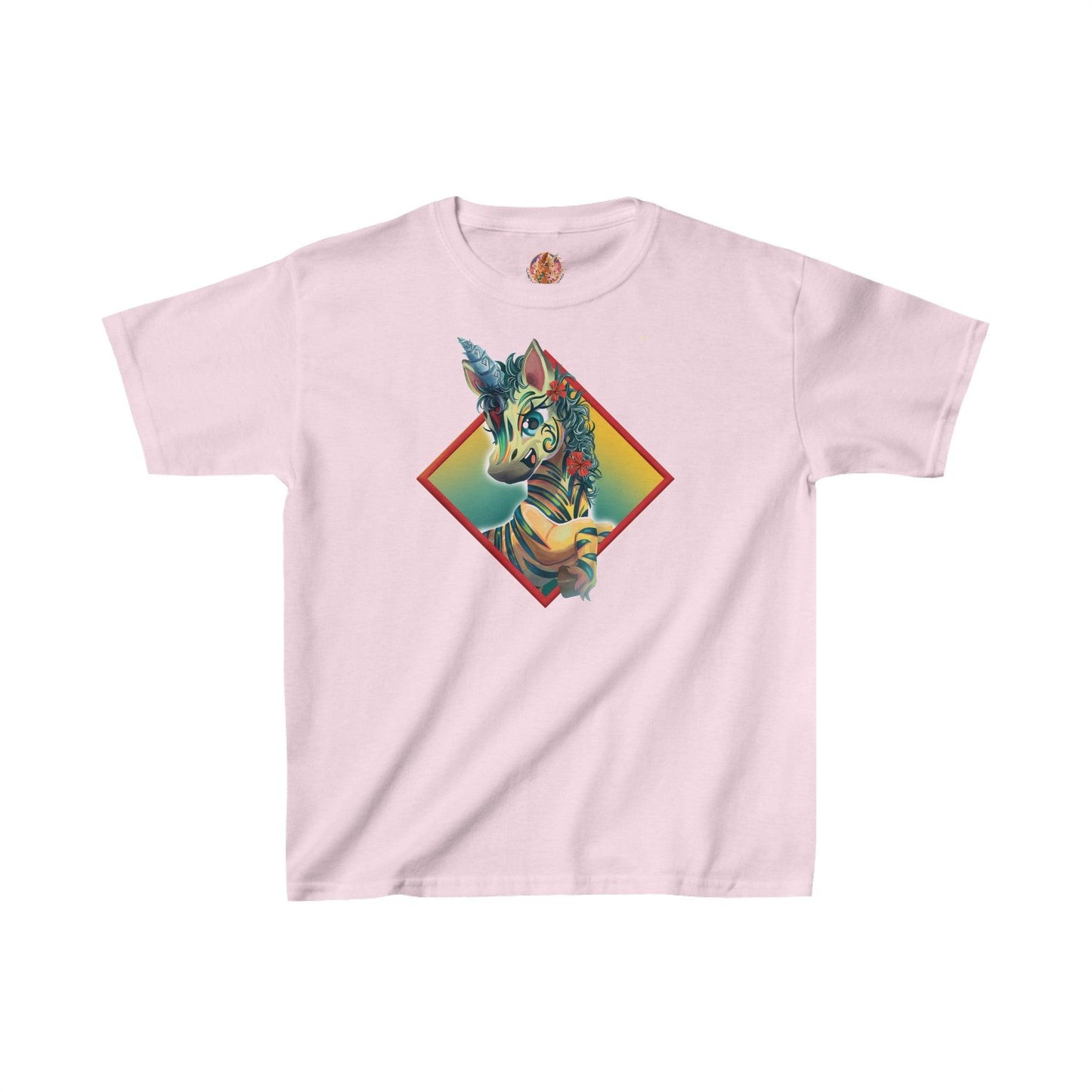 LeeNeigh Kids Heavy Cotton™ Tee - Claires Unicorn Adventures