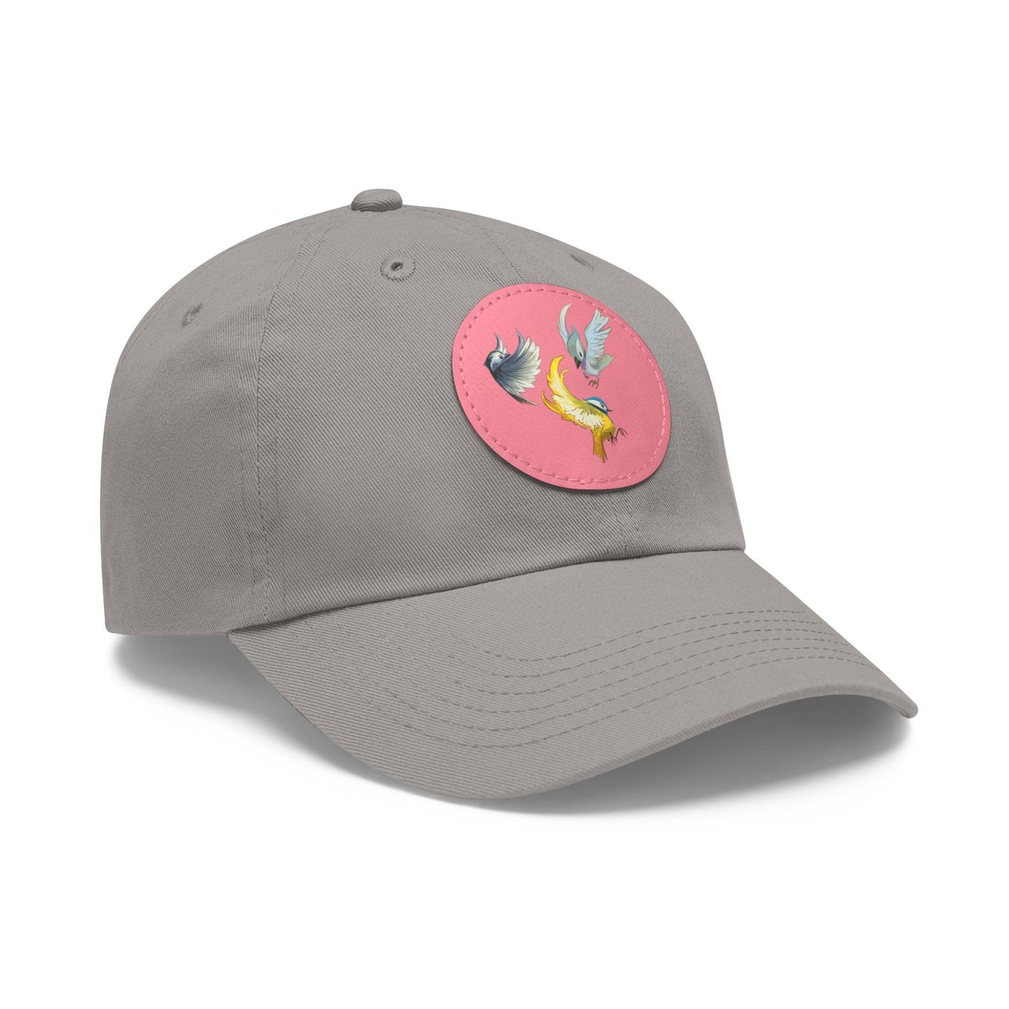 Dad Hat with Leather Patch (Round) - Claires Unicorn Adventures