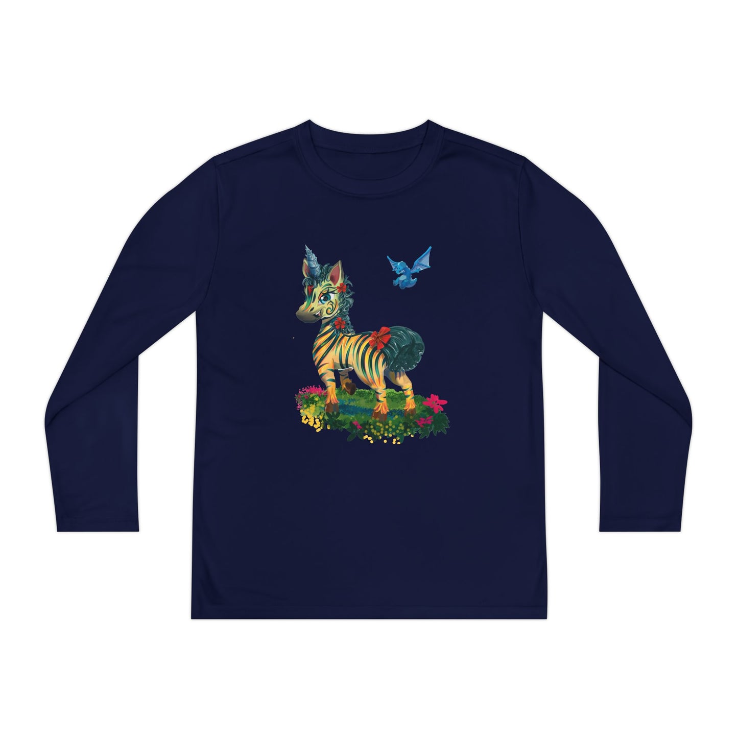 Long Sleeve Youth Tee - LeeNeigh Unicorn