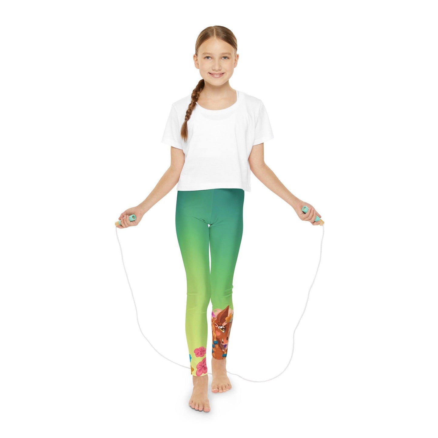 Gwenhwyer Youth Full-Length Leggings - Claires Unicorn Adventures