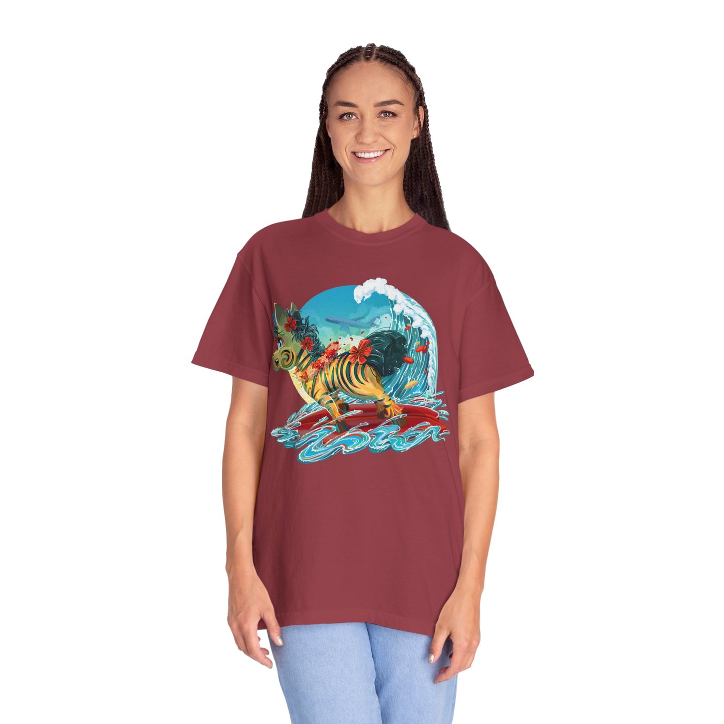 LeeNeigh Goes Surfing Unisex T-shirt