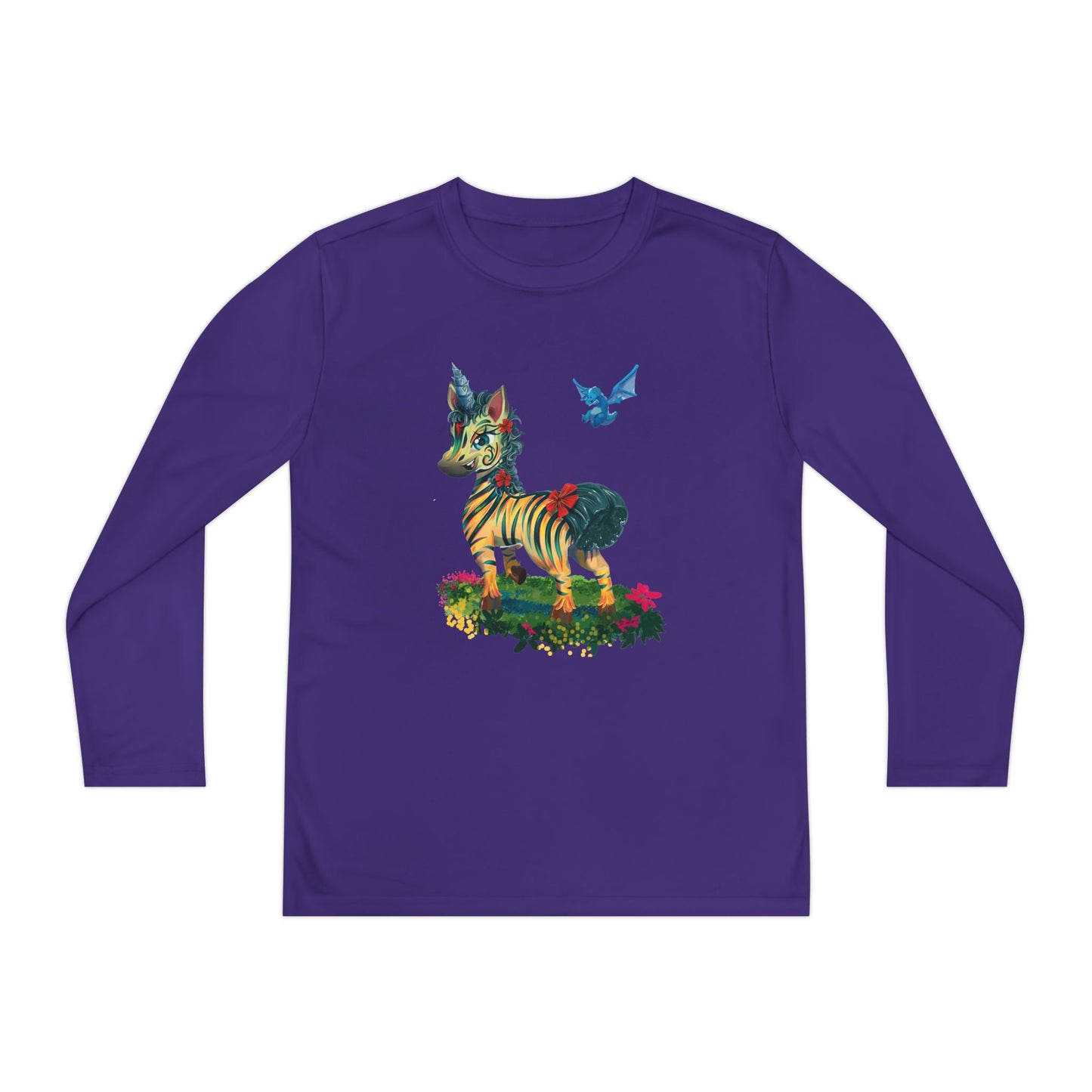 Long Sleeve Youth Tee - LeeNeigh Unicorn