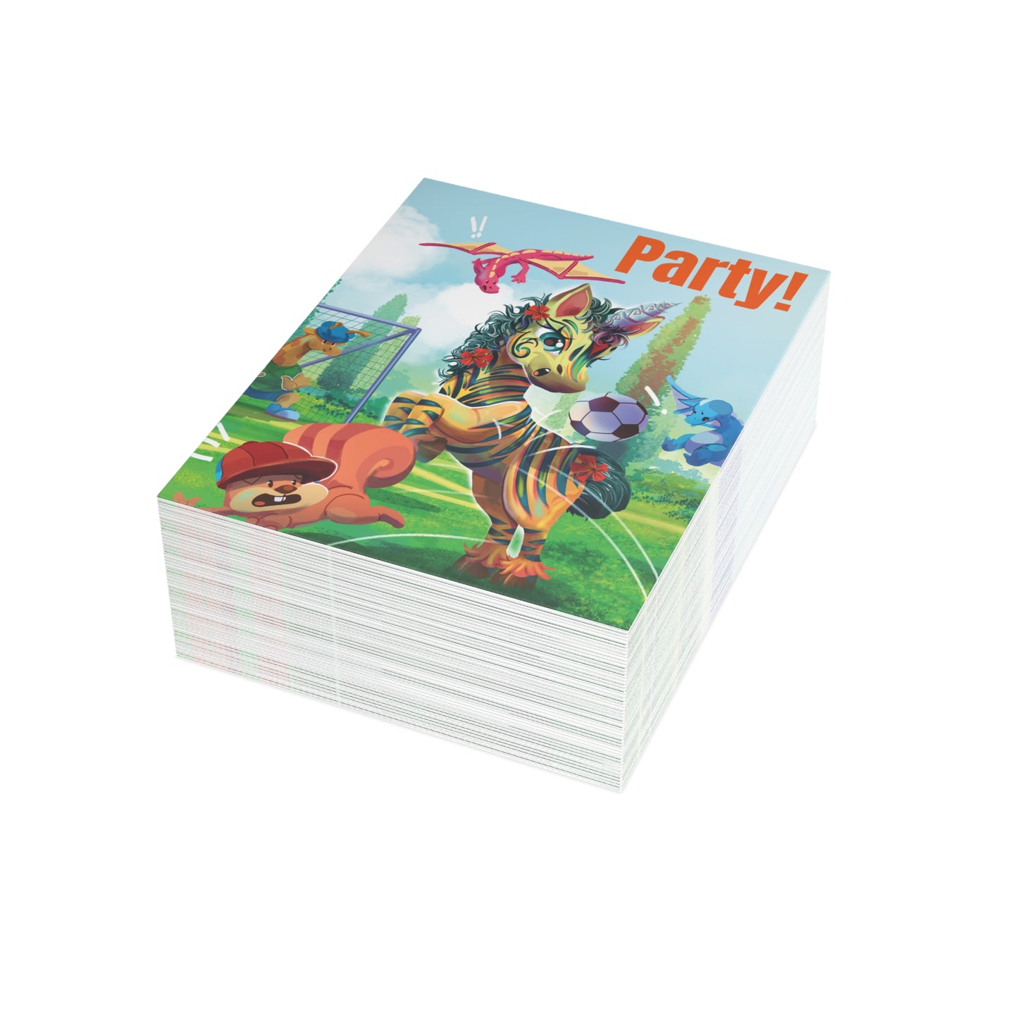 LeeNeigh Party Invitation Postcard Bundles (envelopes not included)