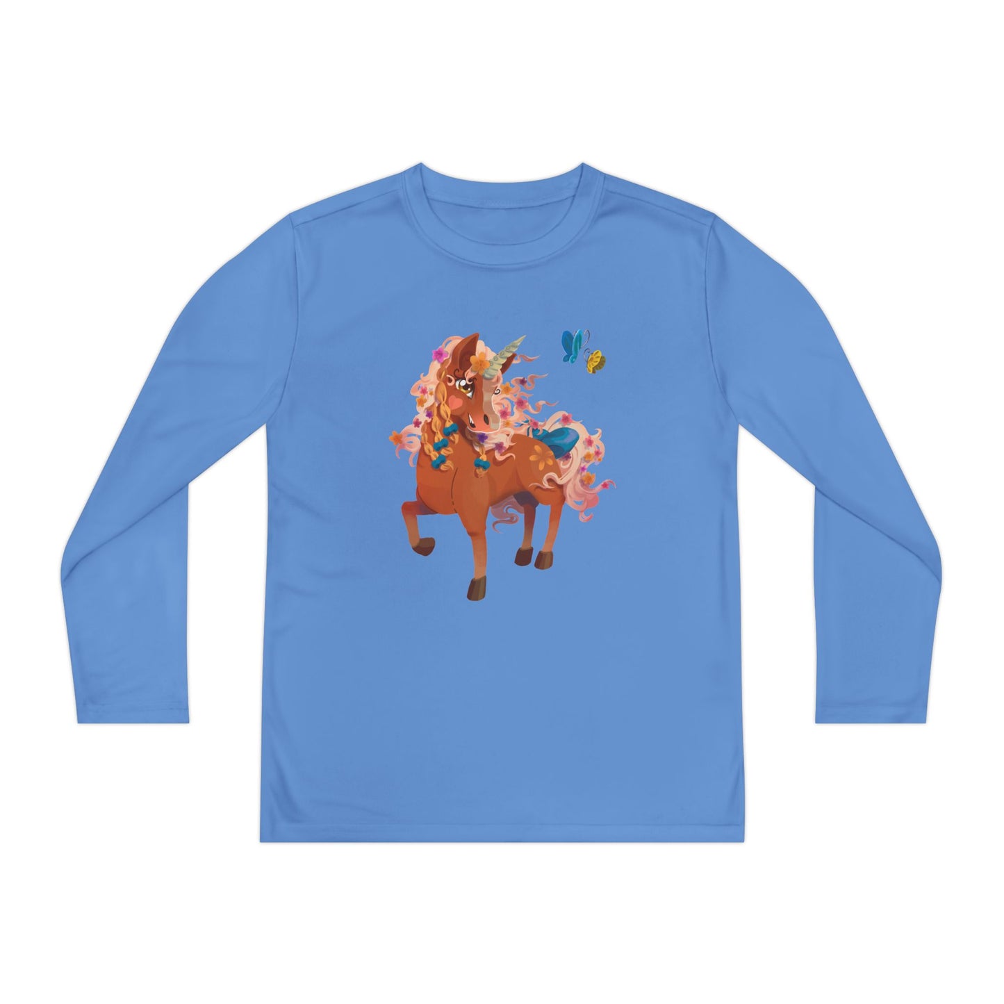 Youth Long Sleeve Tee - Gwenhwyer Unicorn