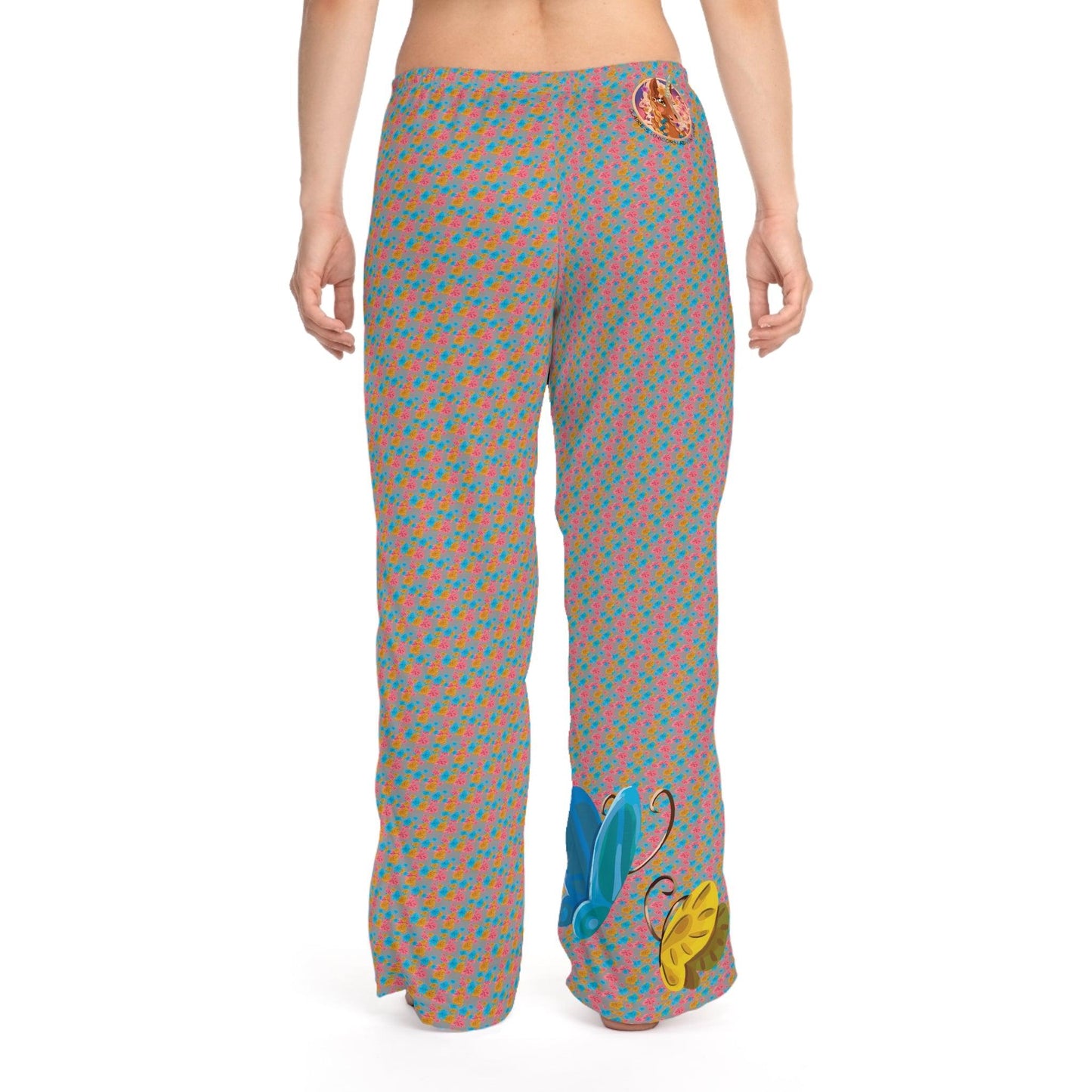 Gwenhwyer Goes Anywhere - Women's Pajama Pants - Claires Unicorn Adventures