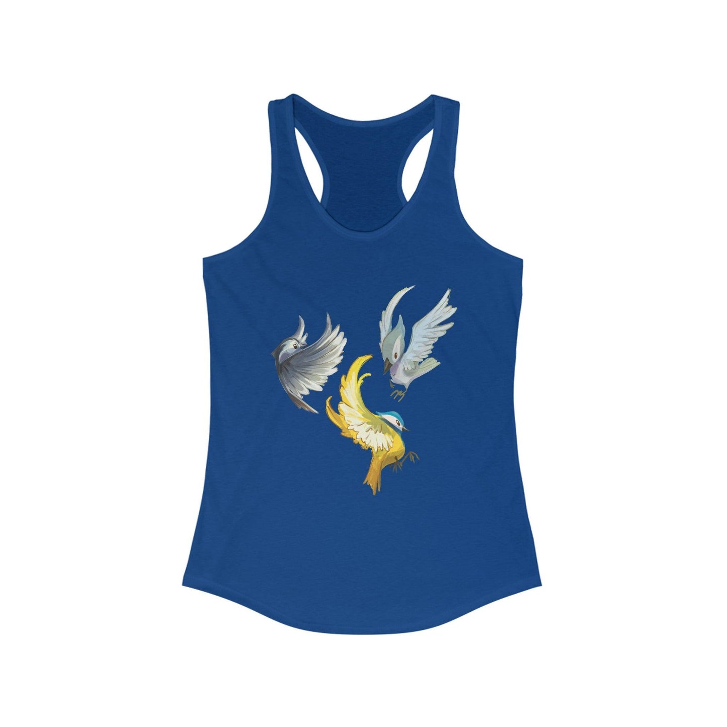 Women's Ideal Racerback Tank - Claires Unicorn Adventures