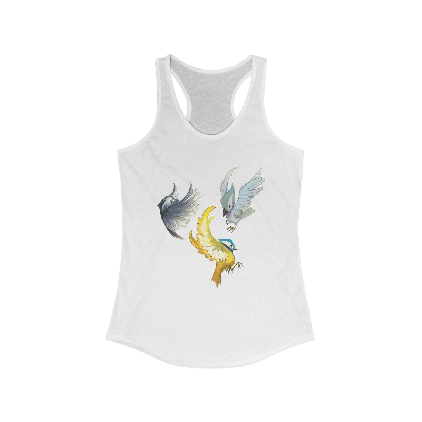 Women's Ideal Racerback Tank - Claires Unicorn Adventures